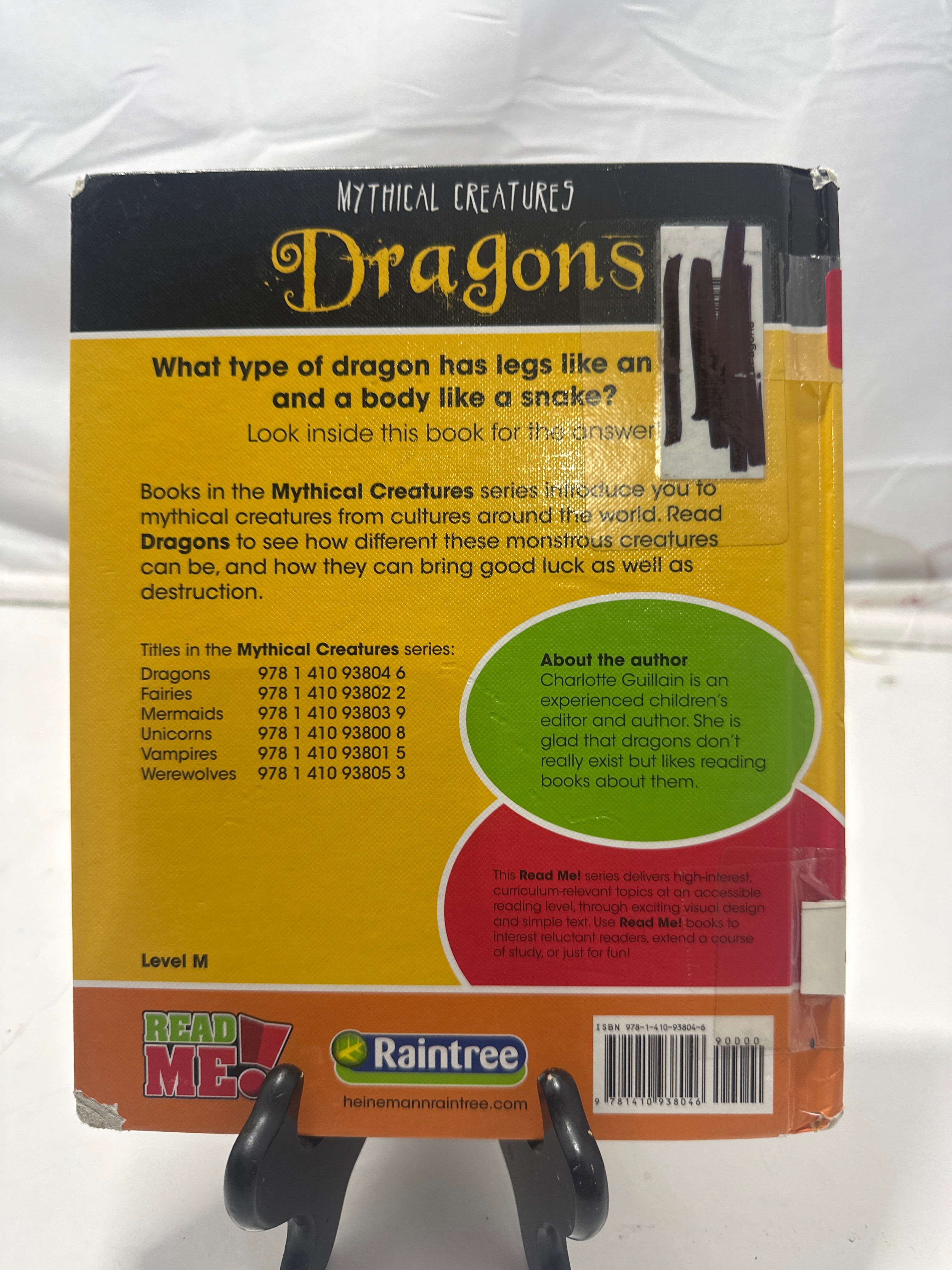 Dragons by Charlotte Guillain Hardcover Children's Book
