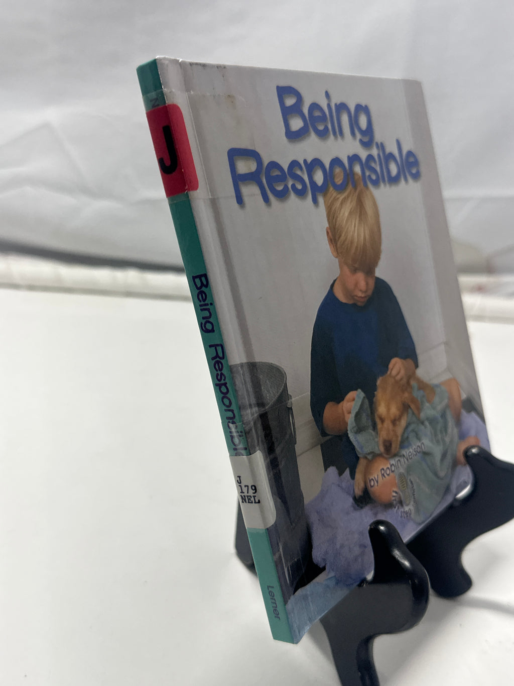 Being Responsible (First Step Nonfiction) by Robin Nelson Hardcover