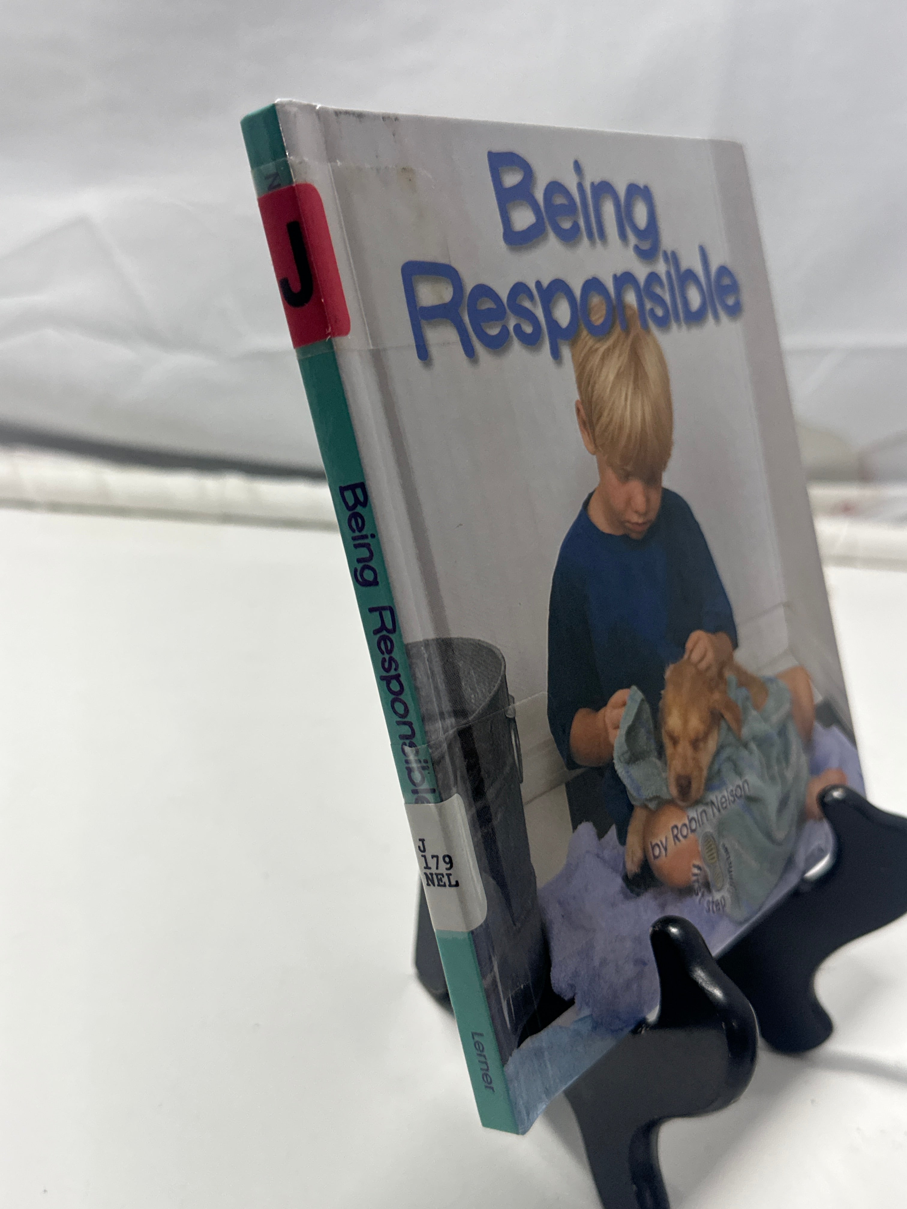 Being Responsible (First Step Nonfiction) by Robin Nelson Hardcover