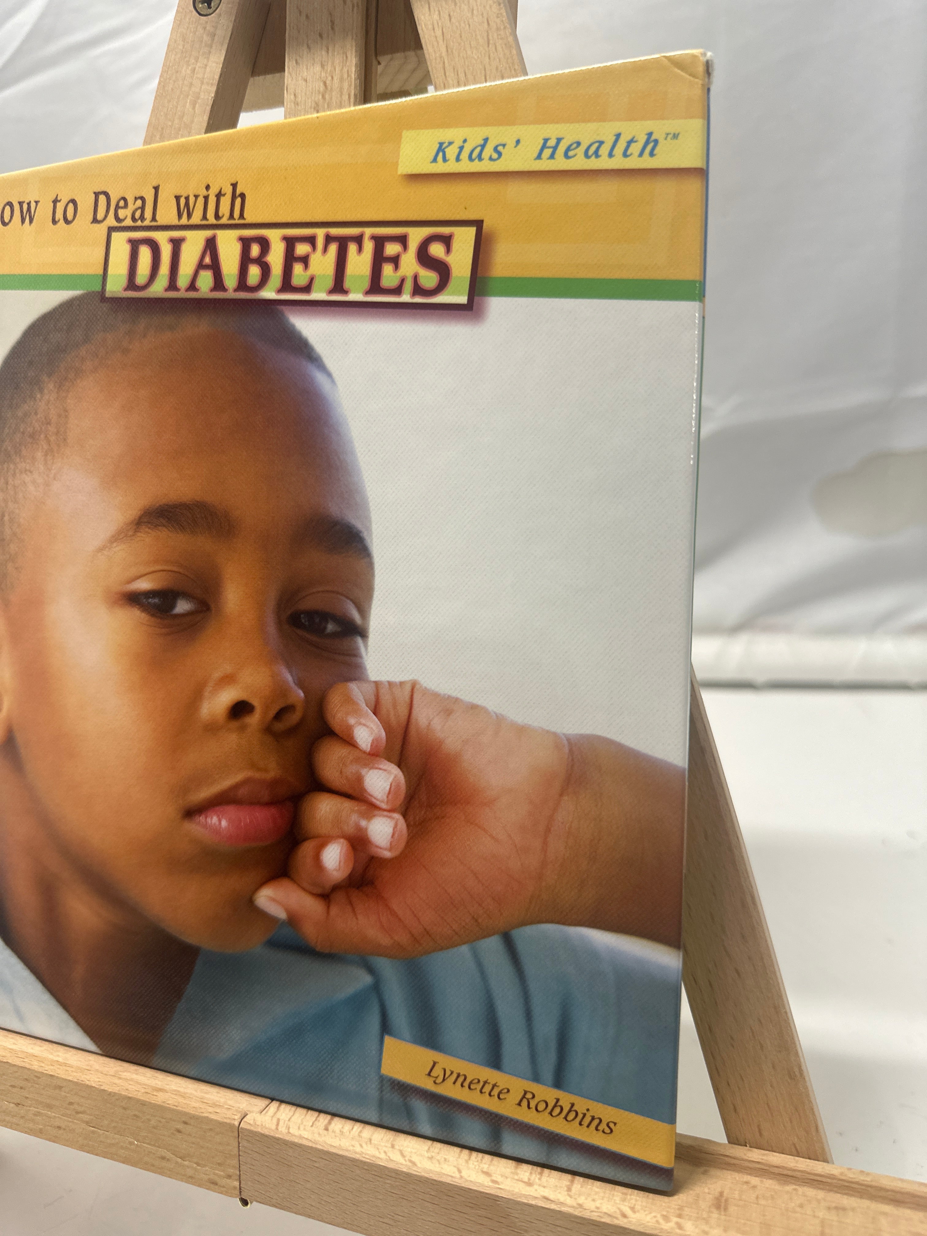 How to deal with diabetes by Lynette Robbins Hardcover Children's Book