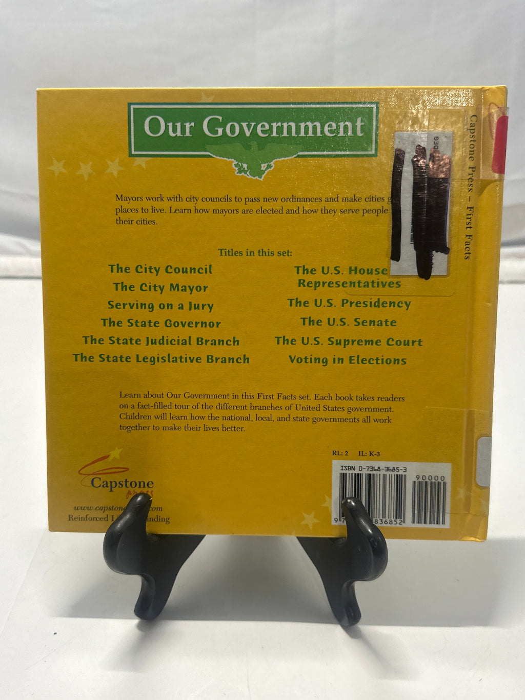 The City Mayor (First Facts) by Terri Degezelle Hardcover