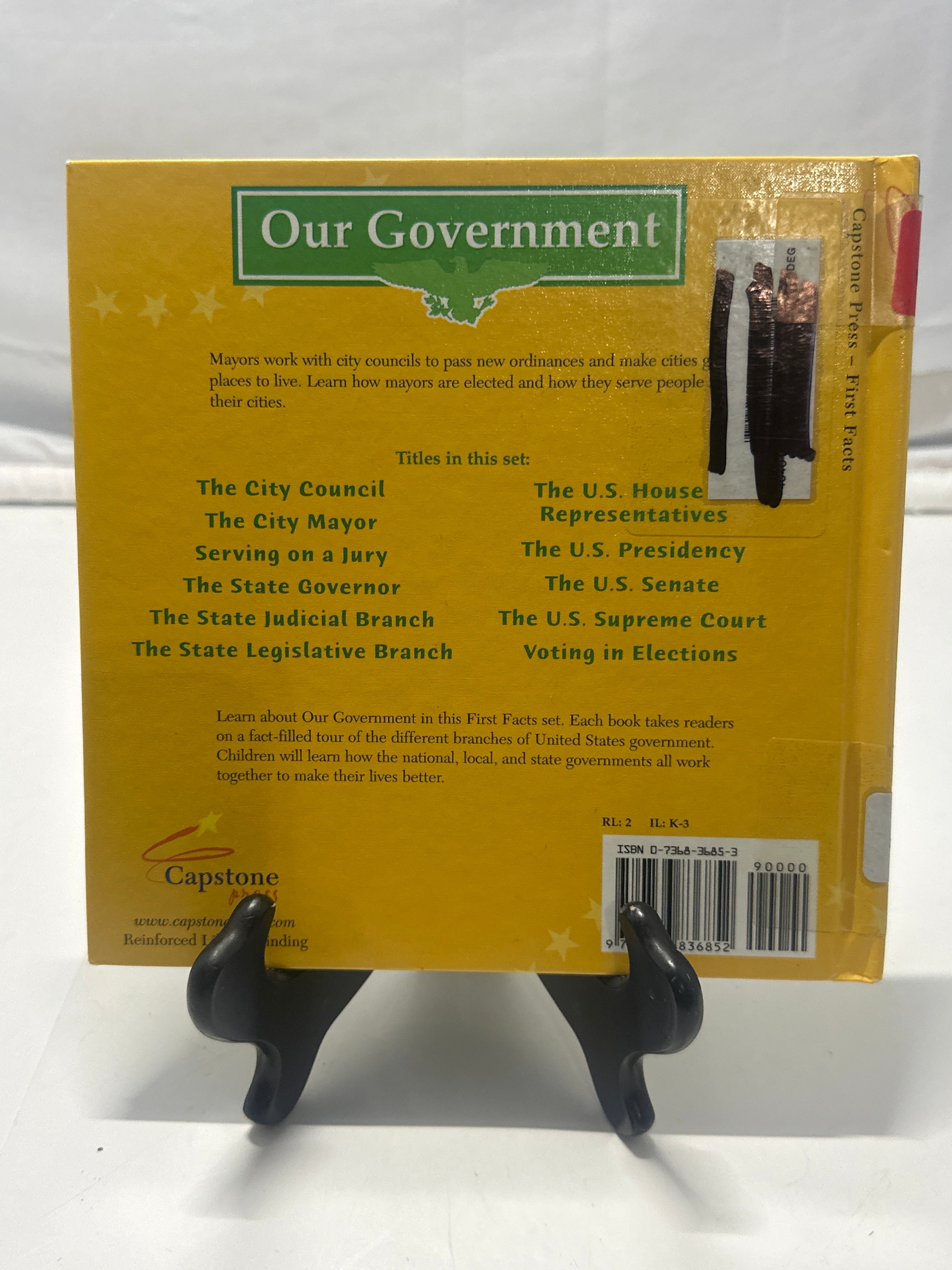 The City Mayor (First Facts) by Terri Degezelle Hardcover