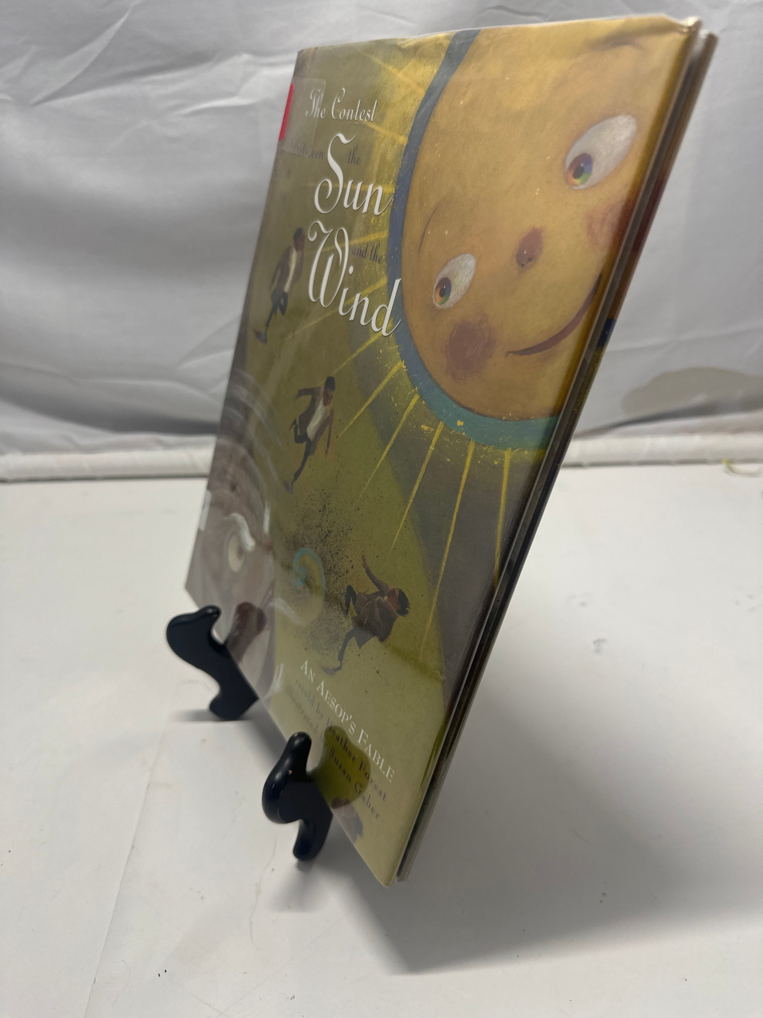 The Contest Between the Sun and the Wind by Heather Forest Hardcover