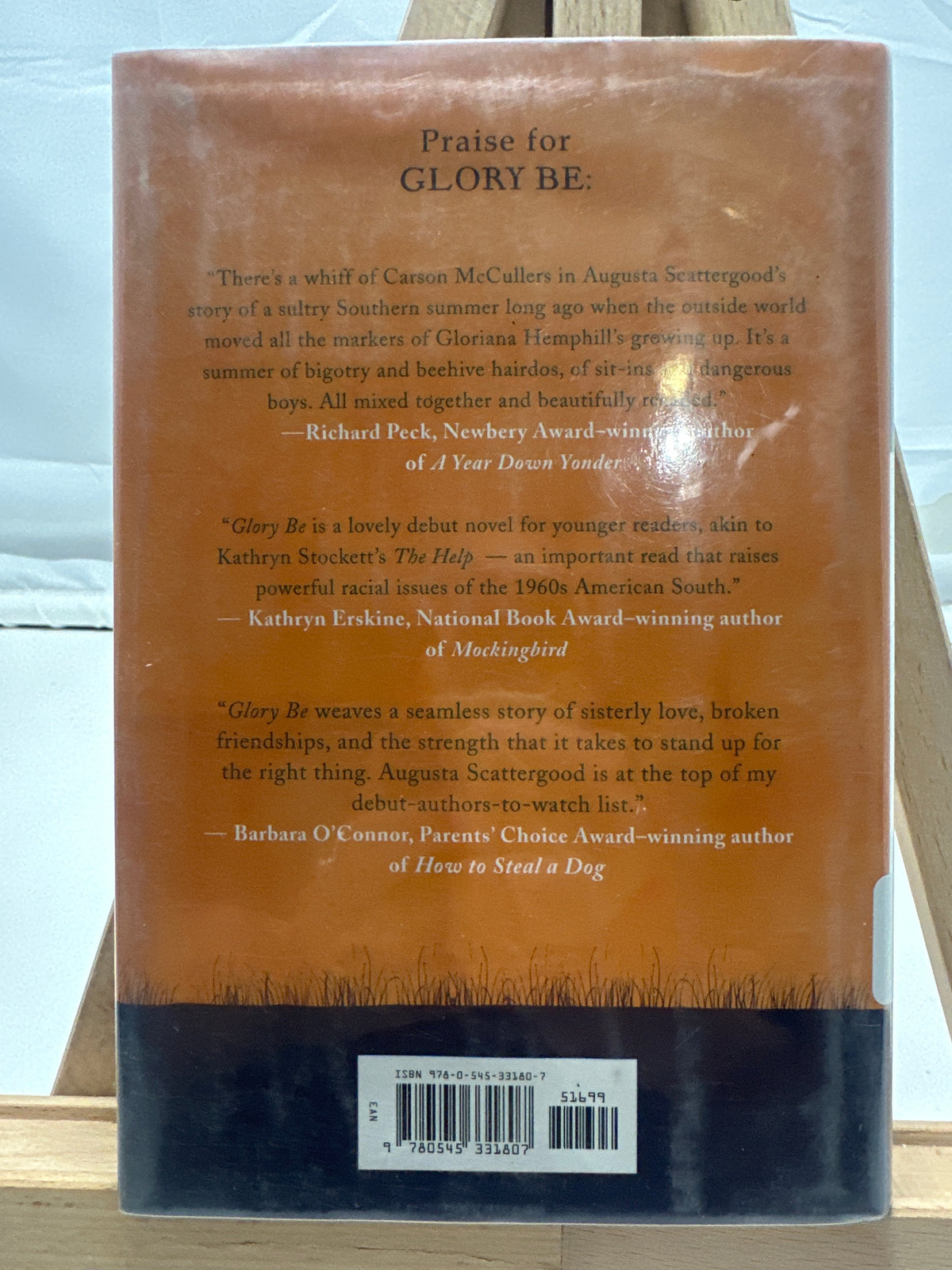 Glory Be by Augusta Scattergood Hardcover