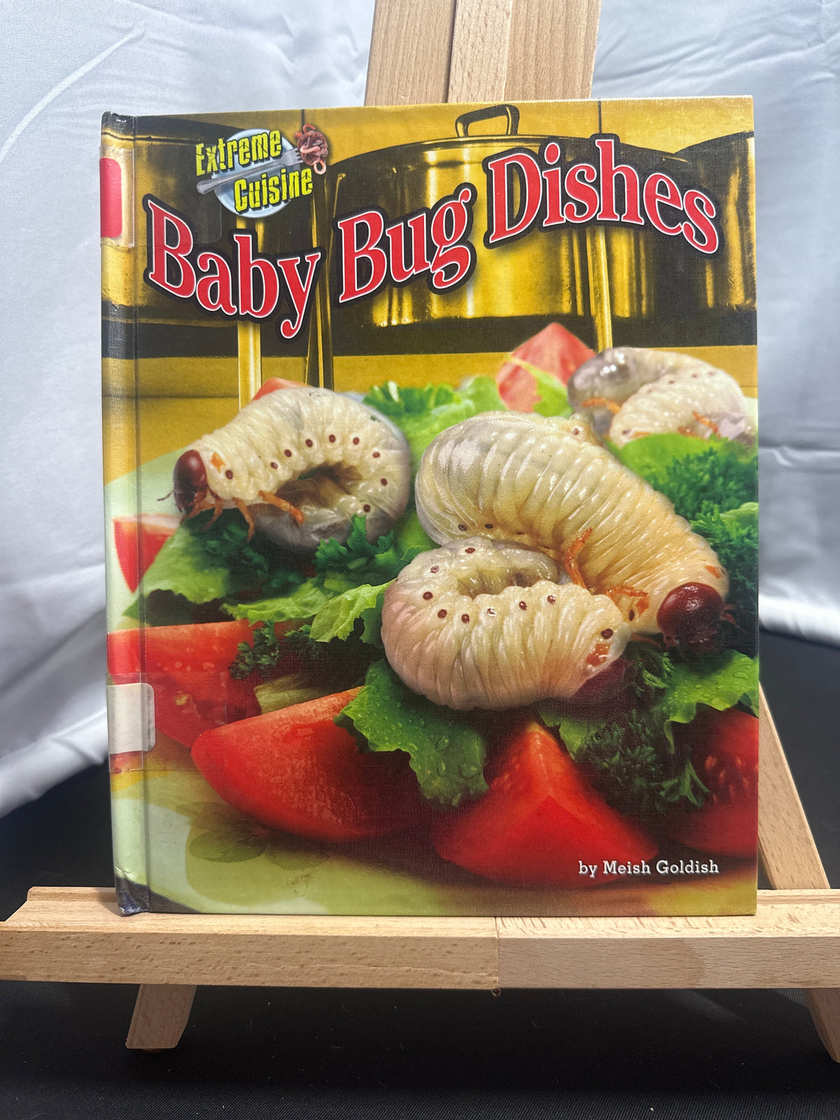 Baby bug dishes by Meish Goldish Hardcover Children's Book