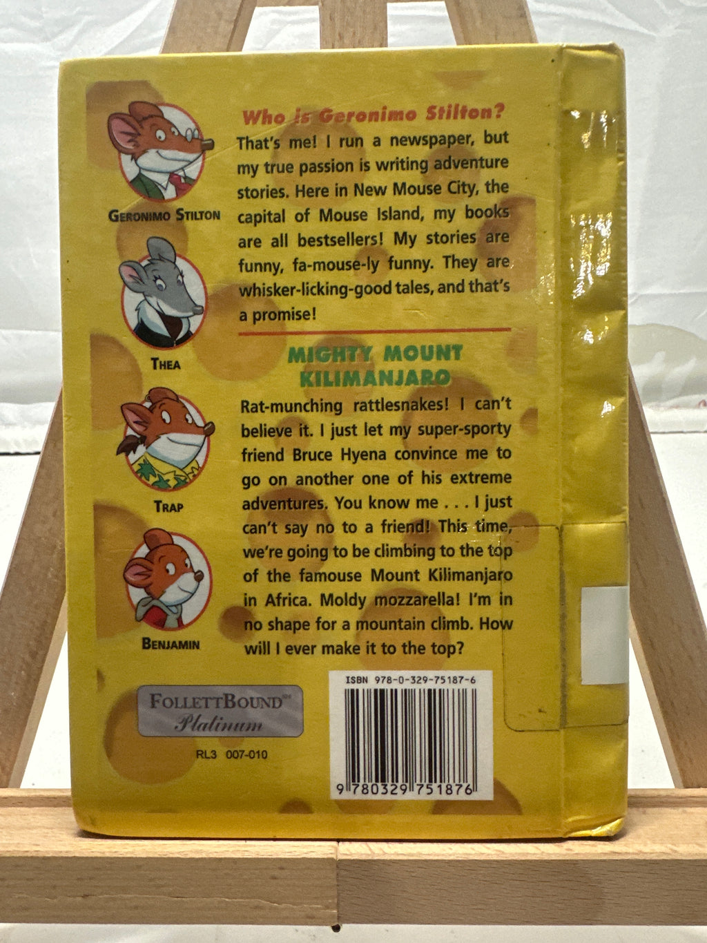 Mighty Mount Kilimanjaro by Geronimo Stilton Hardcover