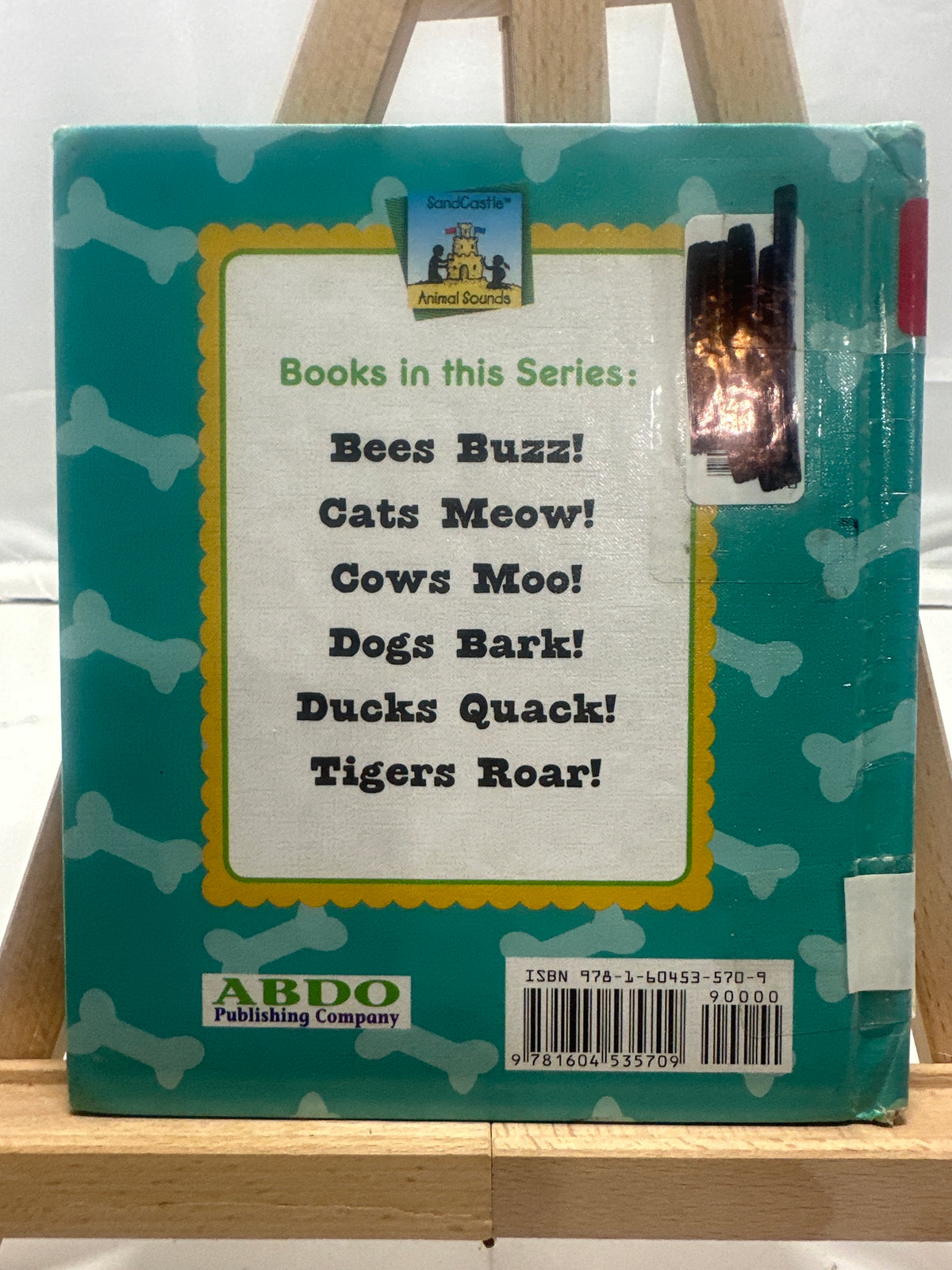 Dogs bark! by Pam Scheunemann Hardcover Children's Book
