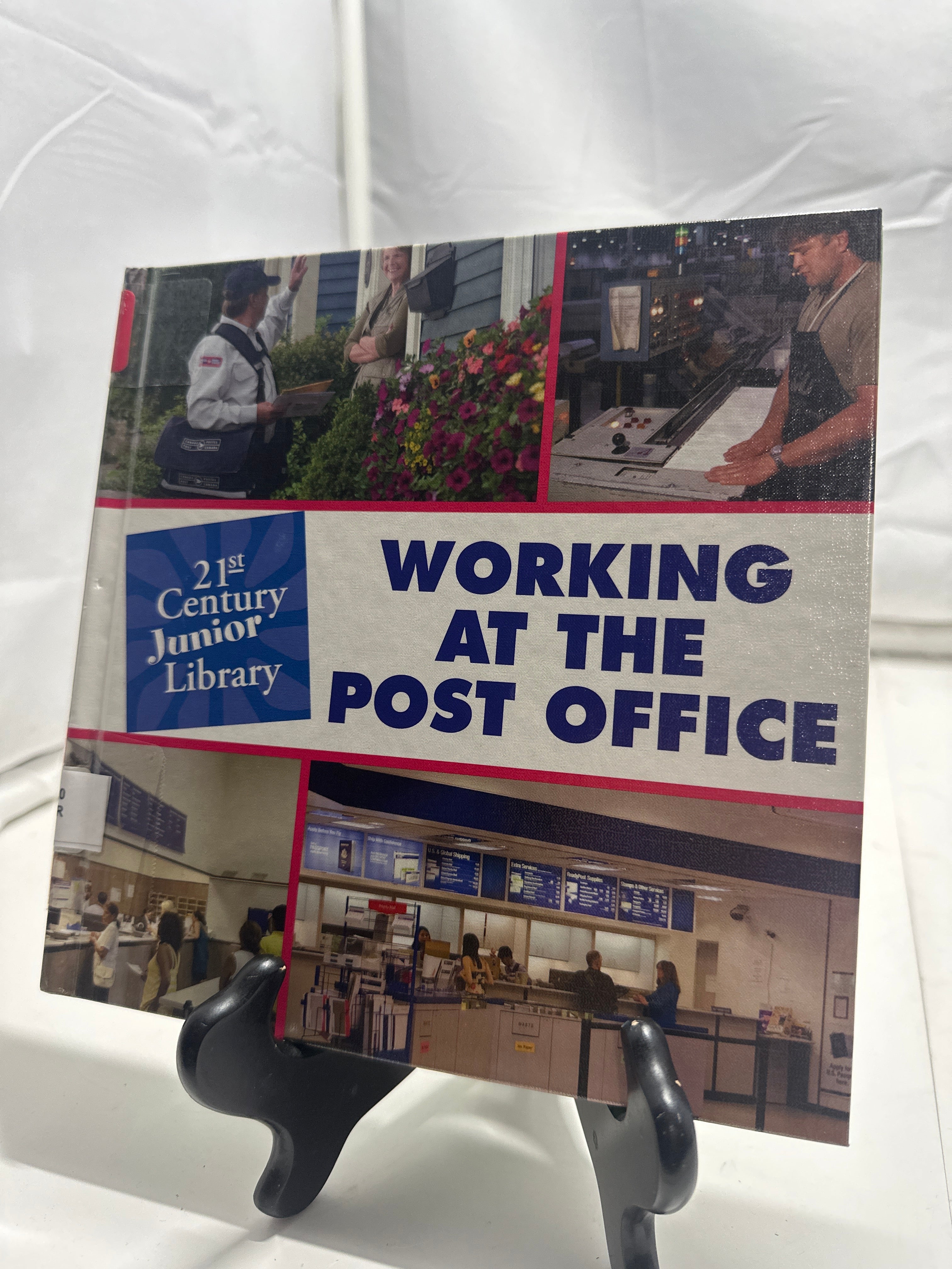 Working at the post office by Katie Marsico Hardcover Children's Book