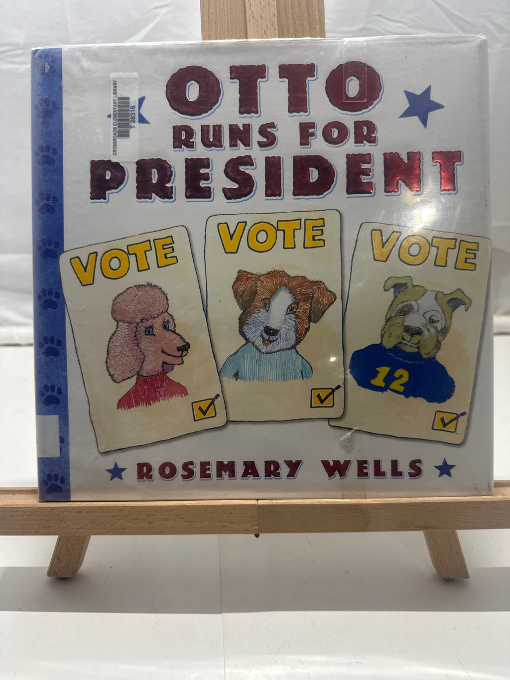 Otto Runs For President by Jean Little Hardcover
