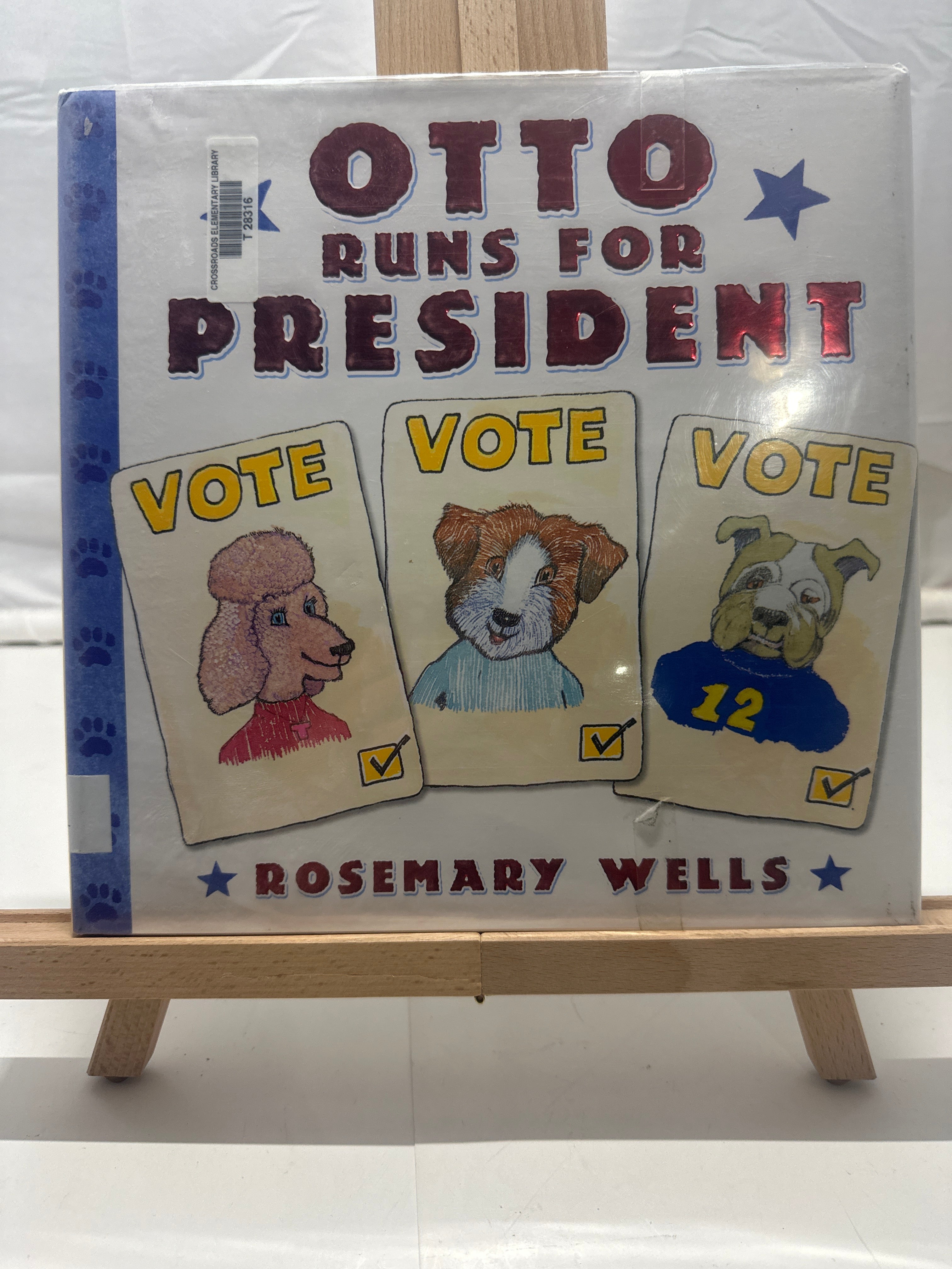 Otto Runs For President by Jean Little Hardcover