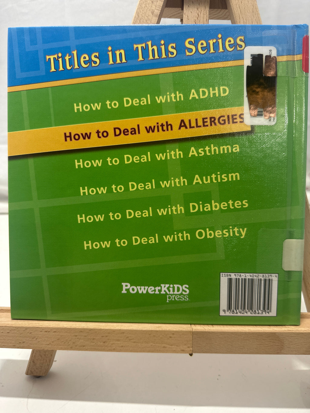 How to deal with allergies by Lynette Robbins Hardcover Children's Book