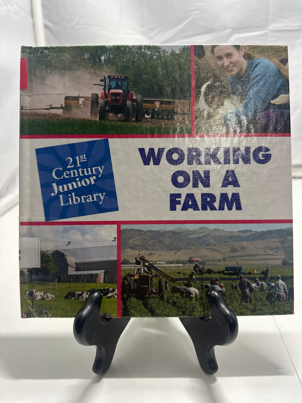 Working on a farm by Katie Marsico Hardcover Children's Book