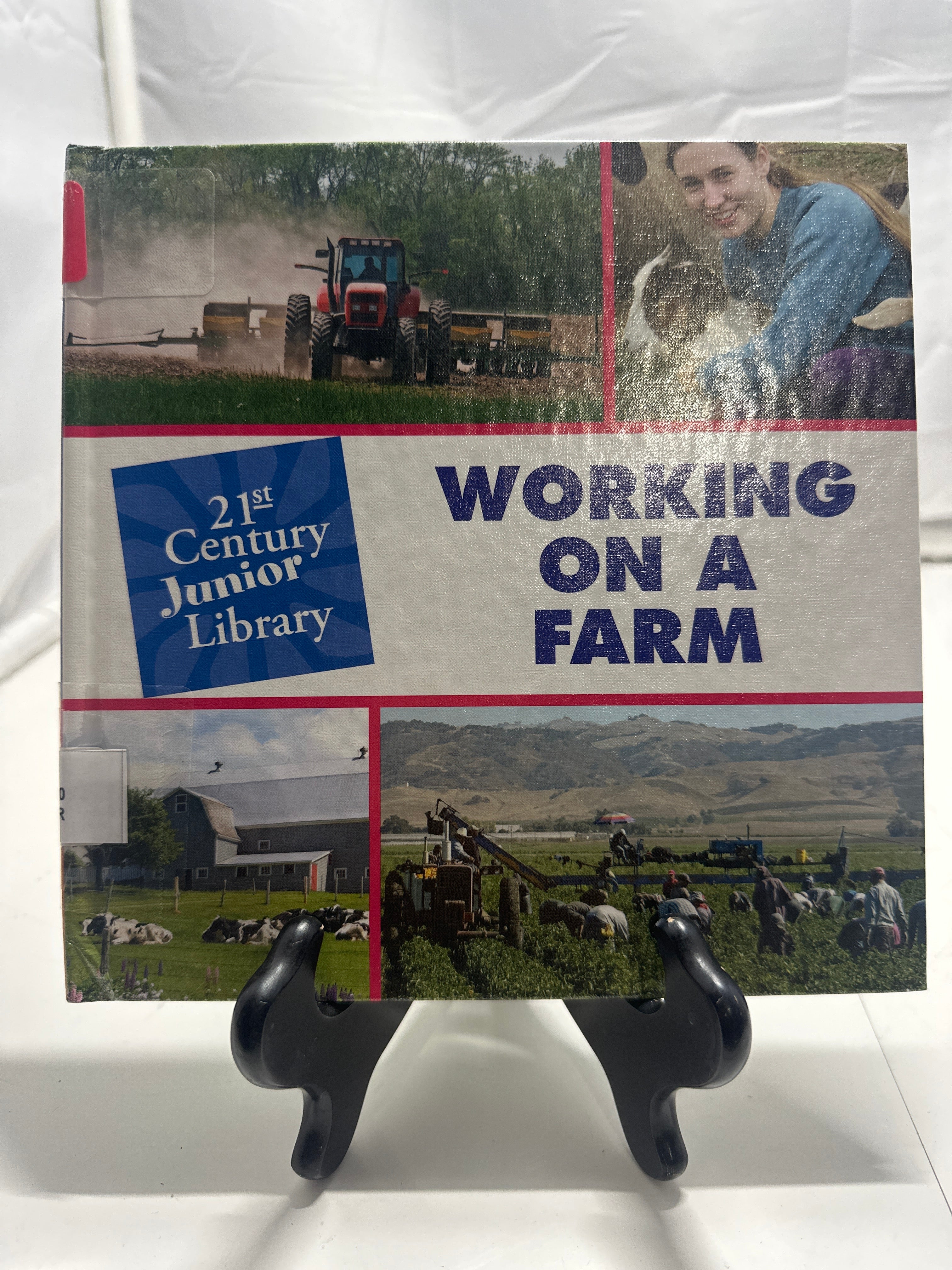 Working on a farm by Katie Marsico Hardcover Children's Book