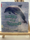 Leaps and bounds by David Armentrout Hardcover Children's Book