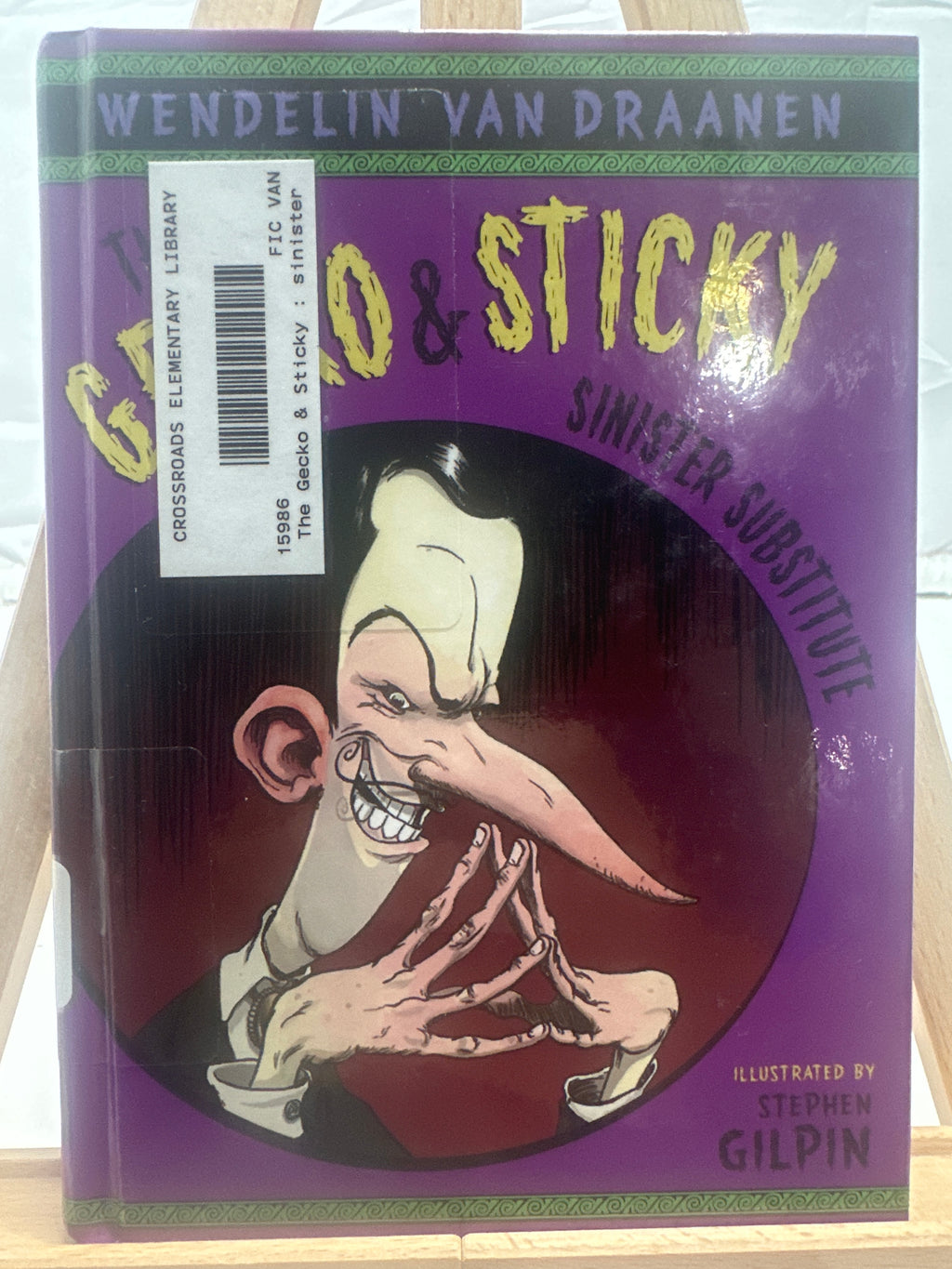 The Gecko & Sticky by Wendelin Van Draanen Hardcover