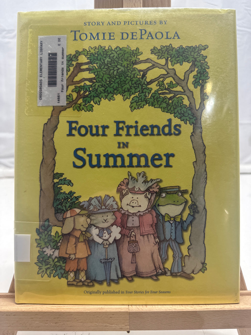 Four Friends in Summer by Tomie dePaola Hardcover