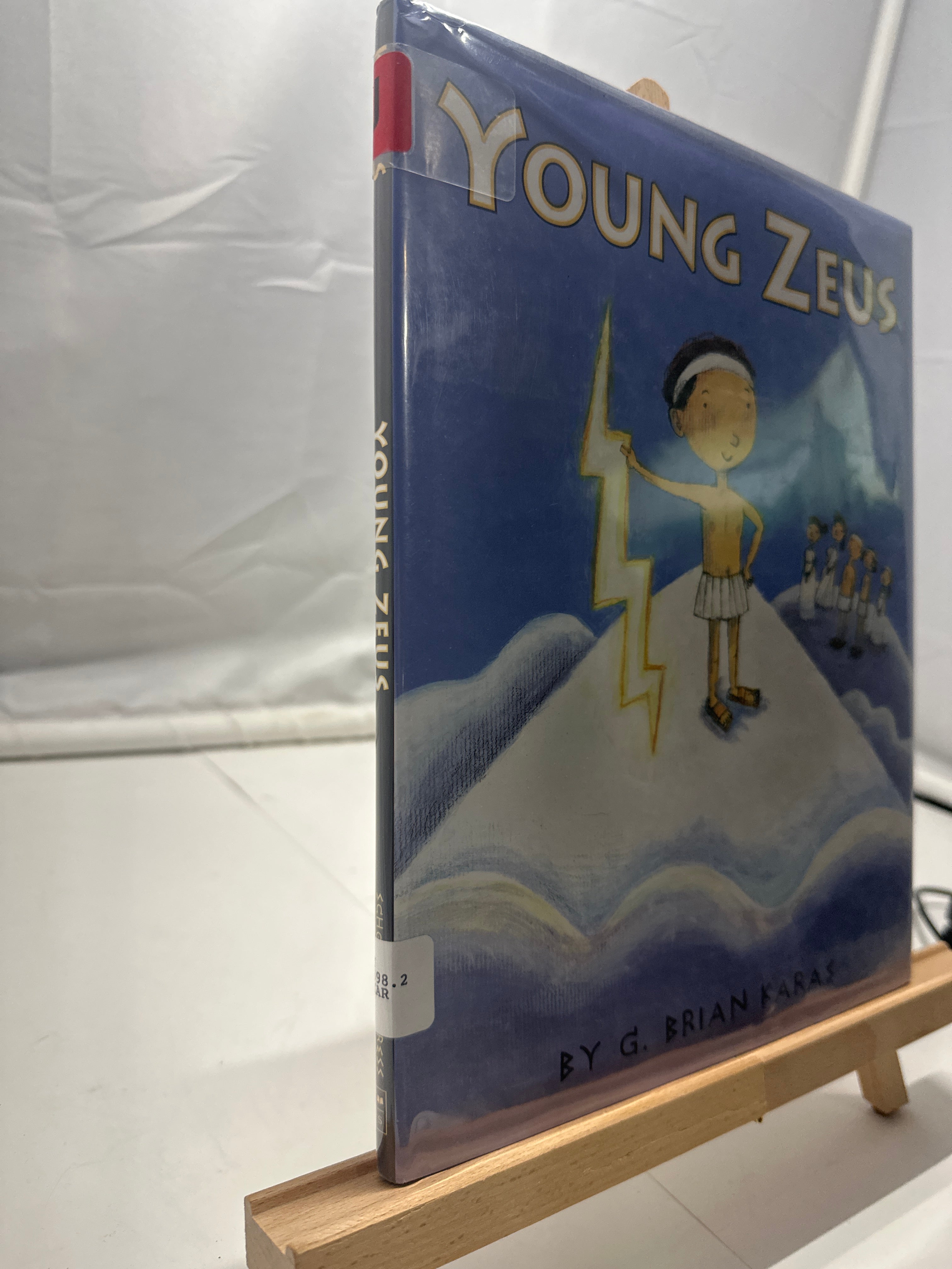 Young Zeus by G. Brian Karas Hardcover Children's Book