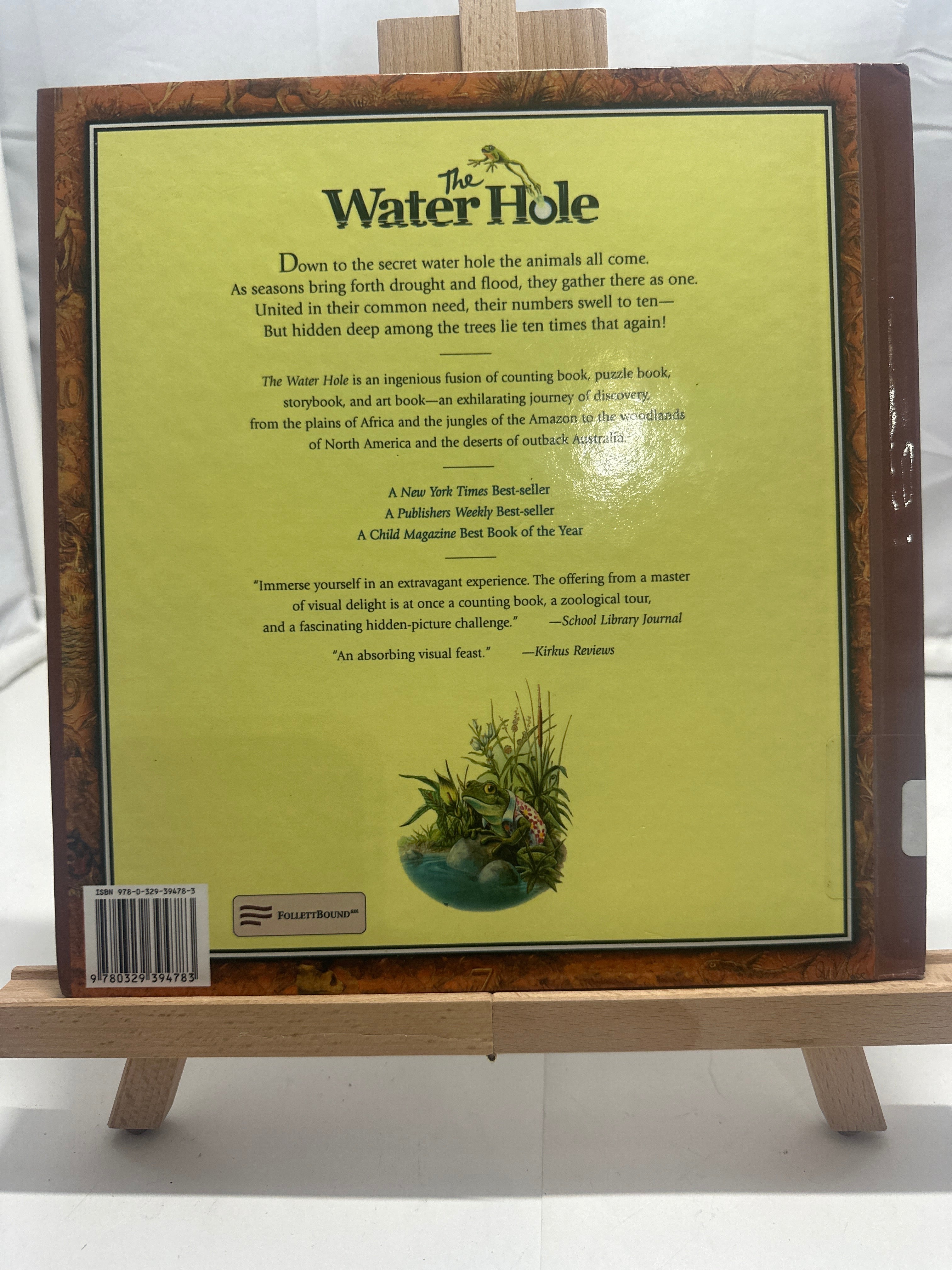 The Water Hole by Graeme Base Hardcover