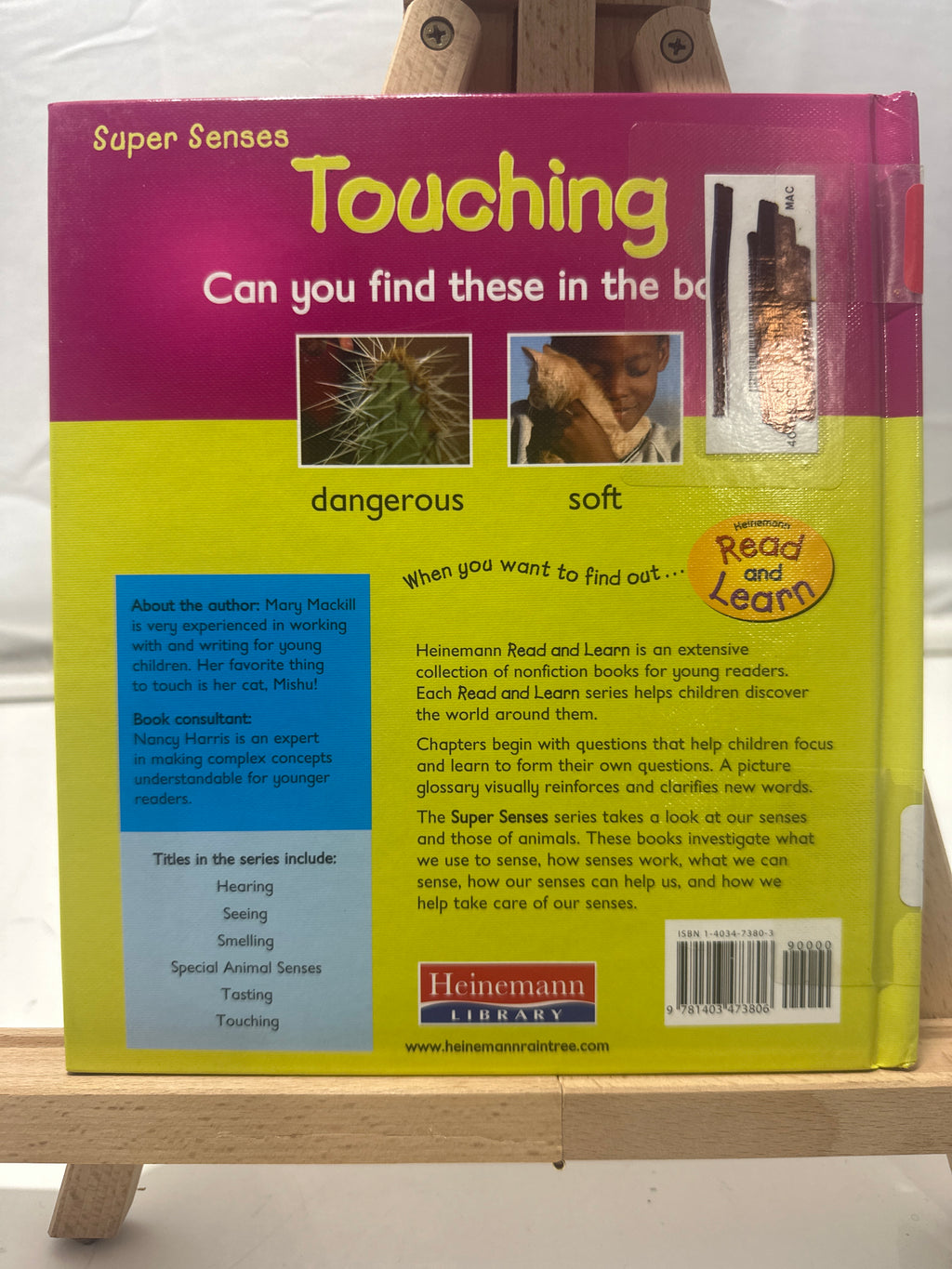 Touching by Mary Mackill Hardcover