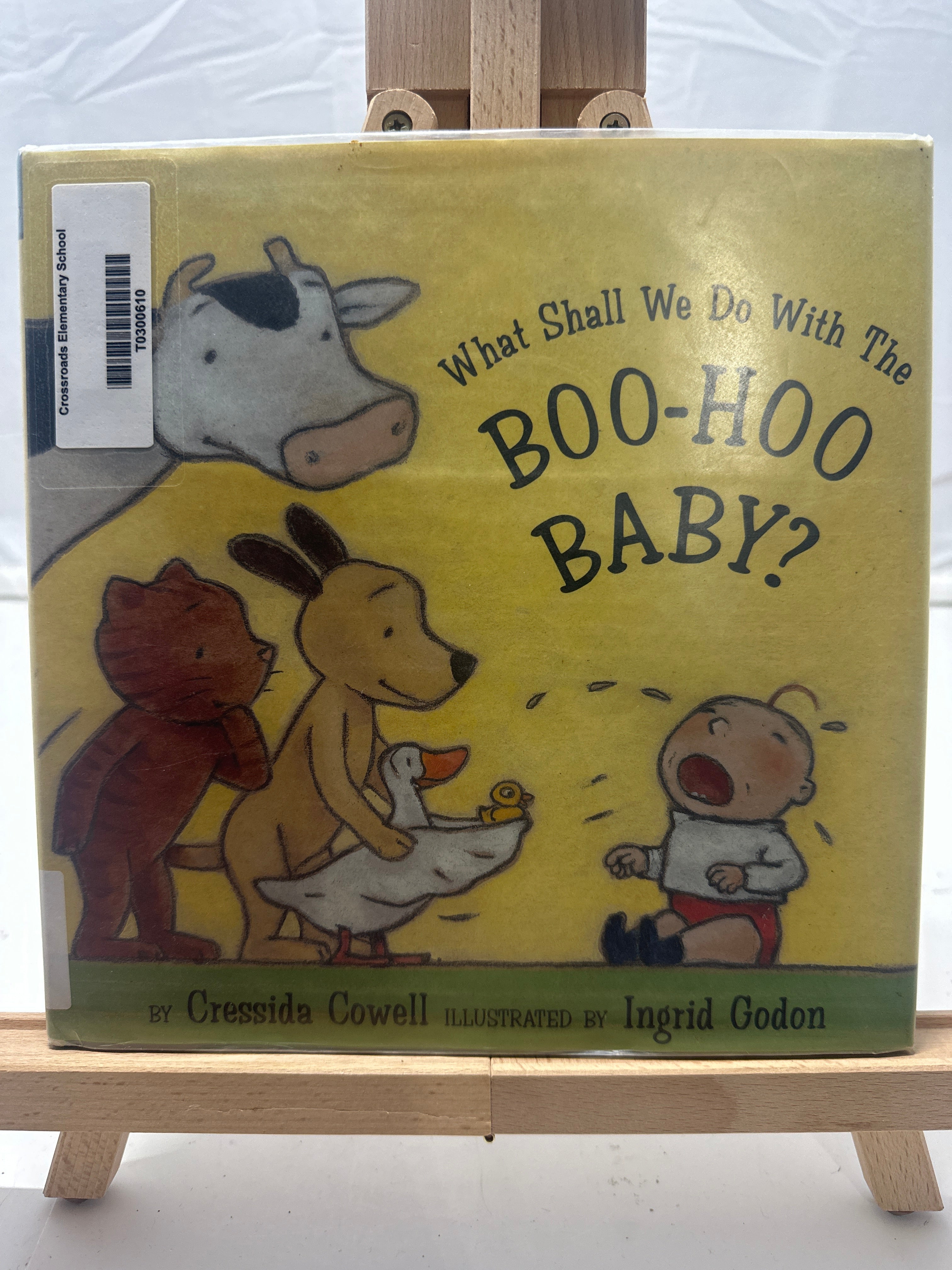 What Shall We Do With The Boo-hoo Baby? by Cressida Cowell Hardcover Fiction.