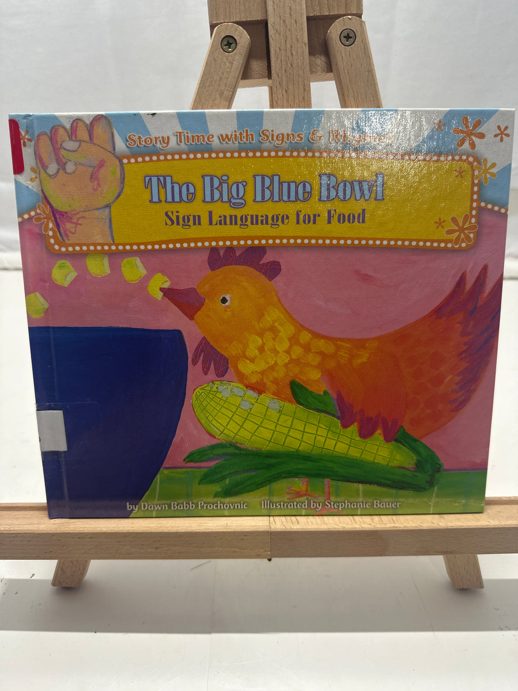 The big blue bowl by Dawn Babb Prochovnic Hardcover Fiction.