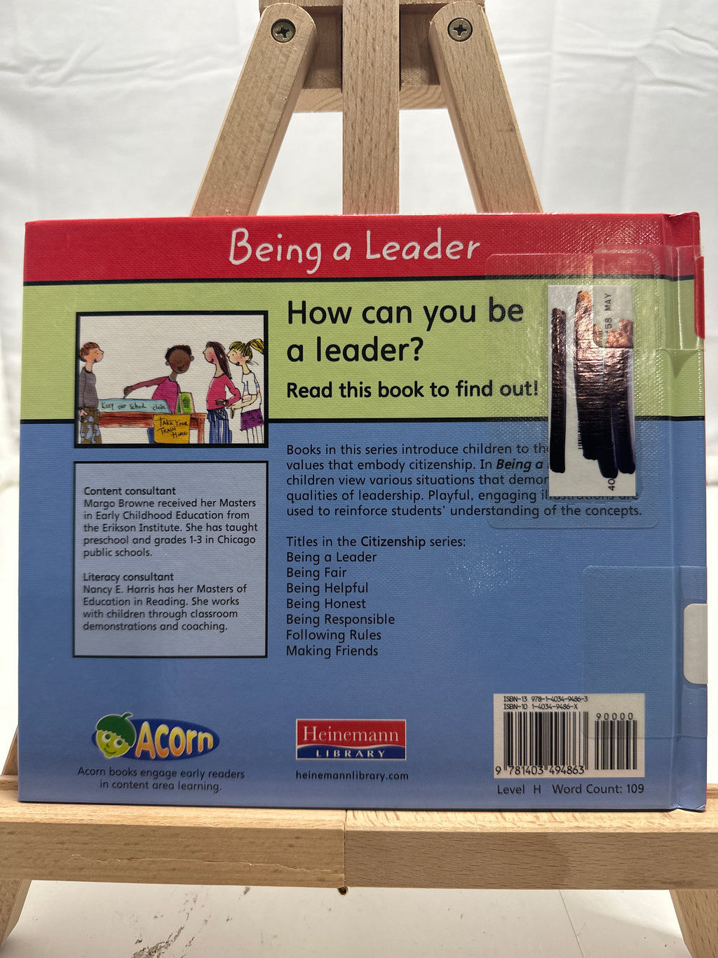 Being a Leader by Cassie Mayer Hardcover