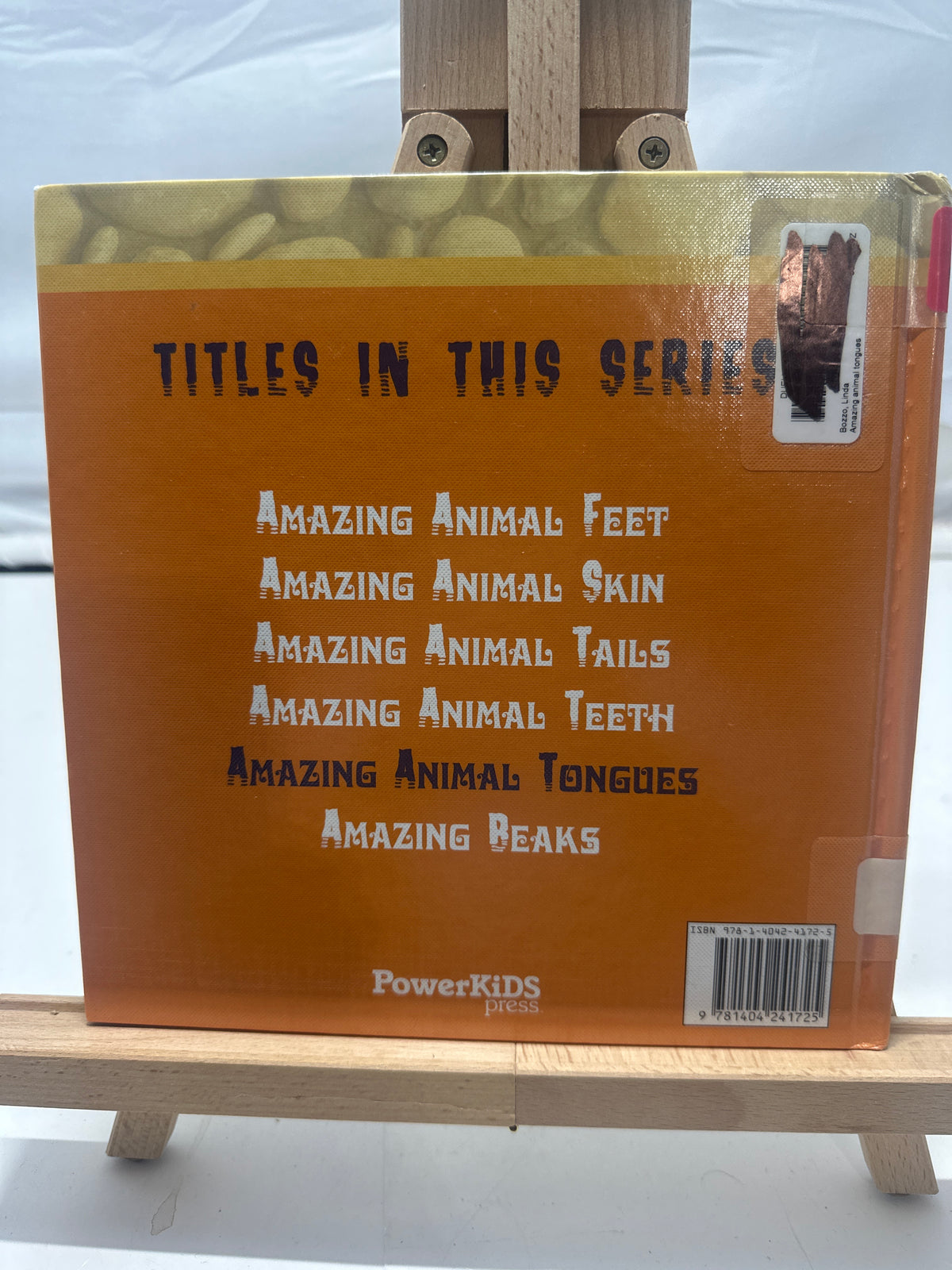 Amazing Animal Tongues by Linda Bozzo Hardcover