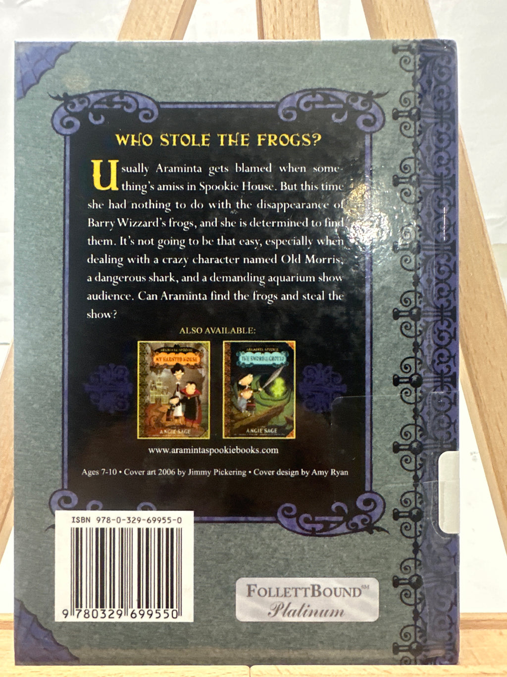 Frognapped by Angie Sage Hardcover