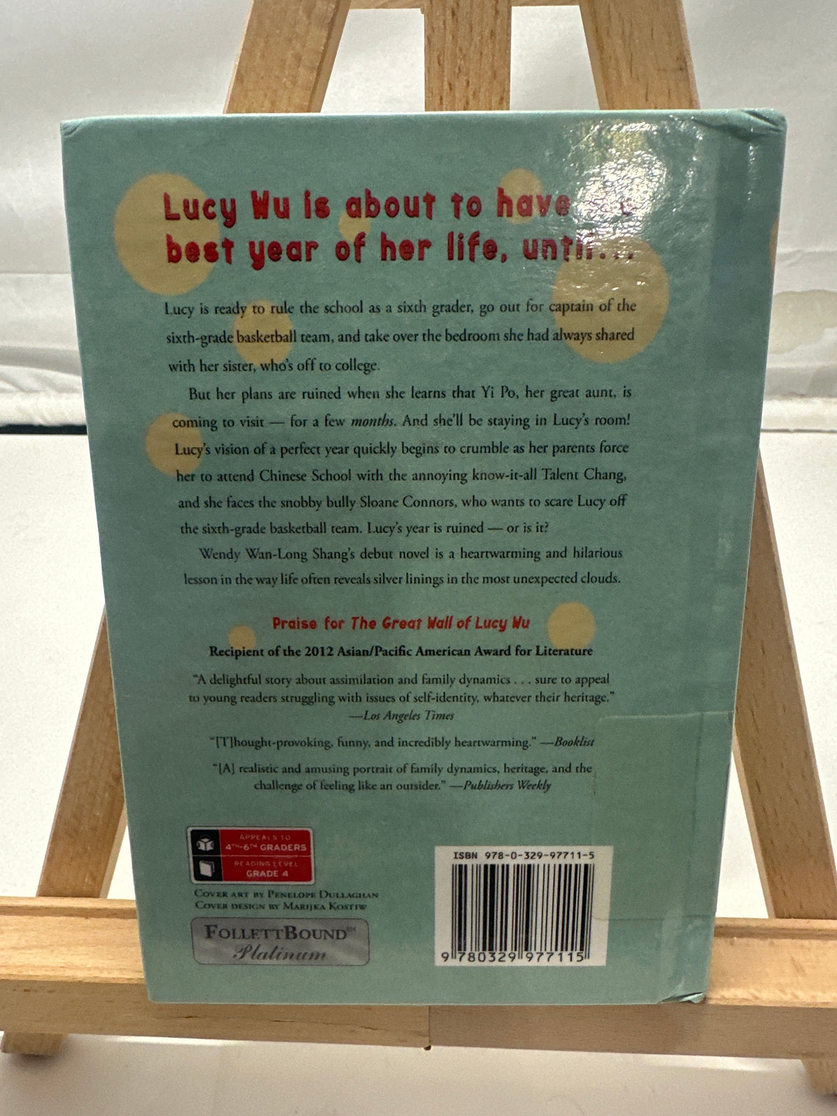The Great Wall of Lucy Wu by Wendy Wan Long Shang Hardcover
