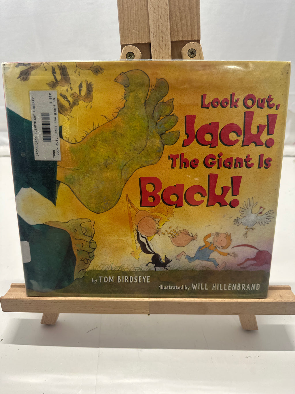 Look Out, Jack! The Giant is Back! by Tom Birdseye Hardcover