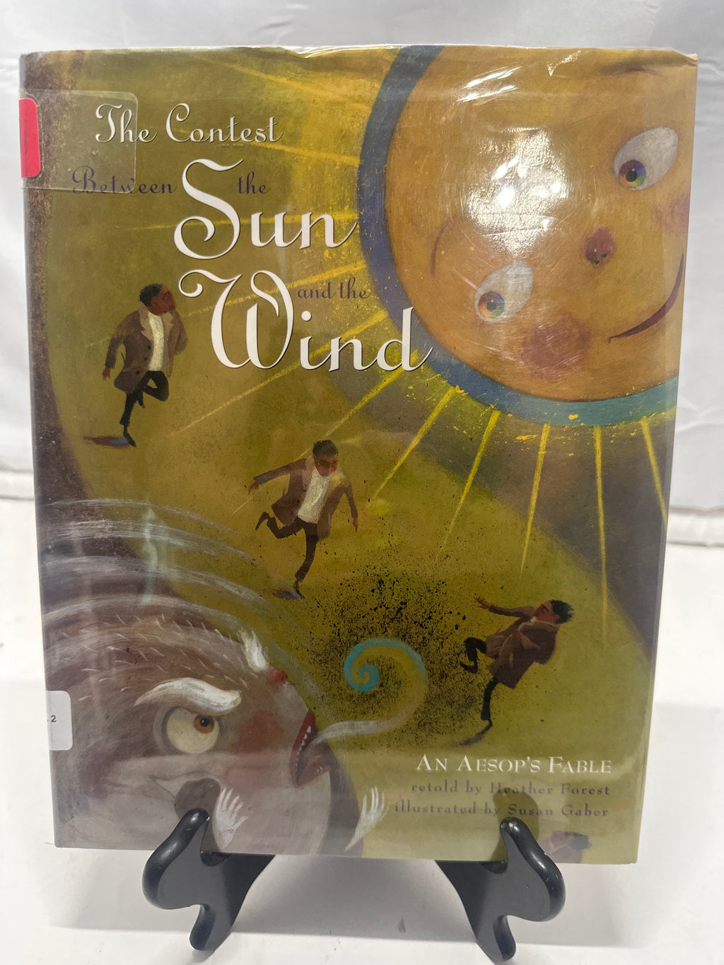 The Contest Between the Sun and the Wind by Heather Forest Hardcover