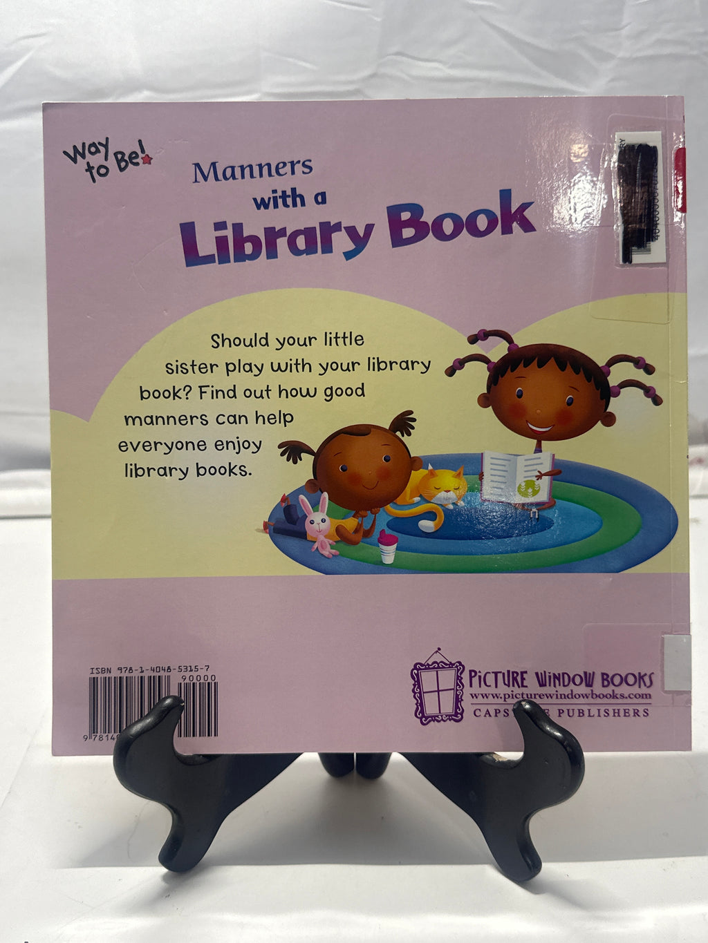Manners with a Library Book by Amanda Doering Tourville Paperback