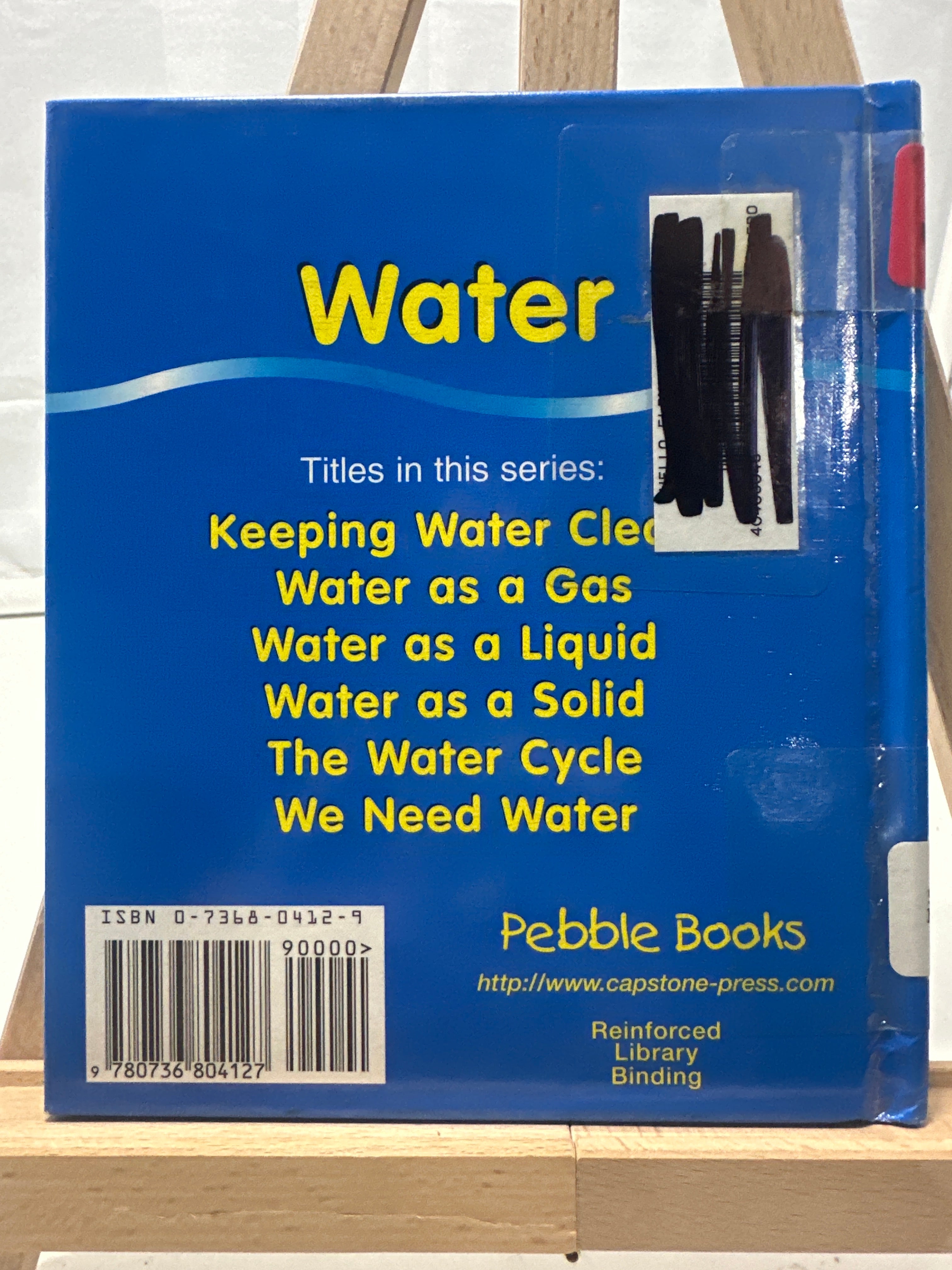 Water as a Gas by Helen Frost Hardcover
