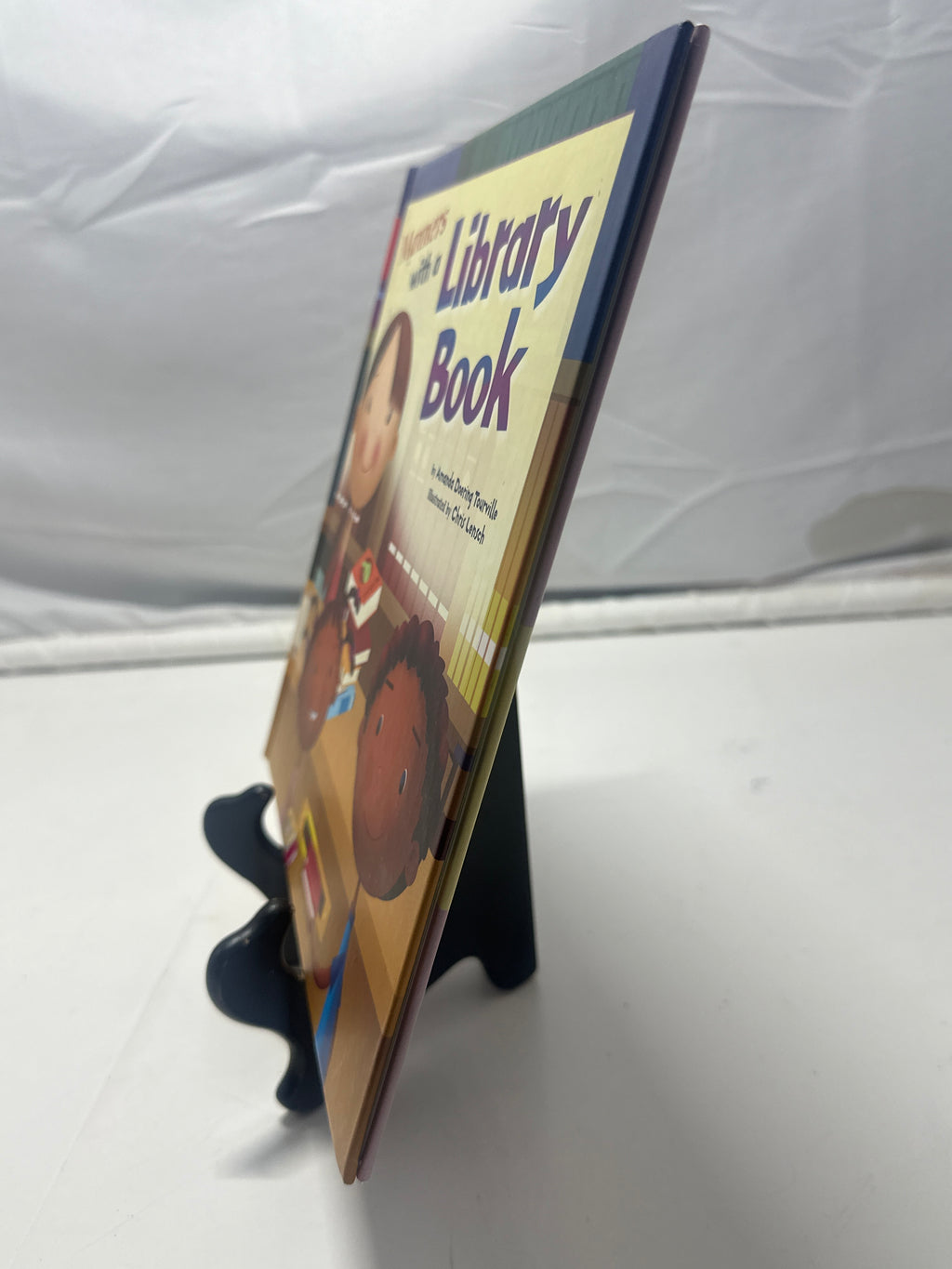Manners with a library book by Amanda Doering Tourville Hardcover Children's Boo