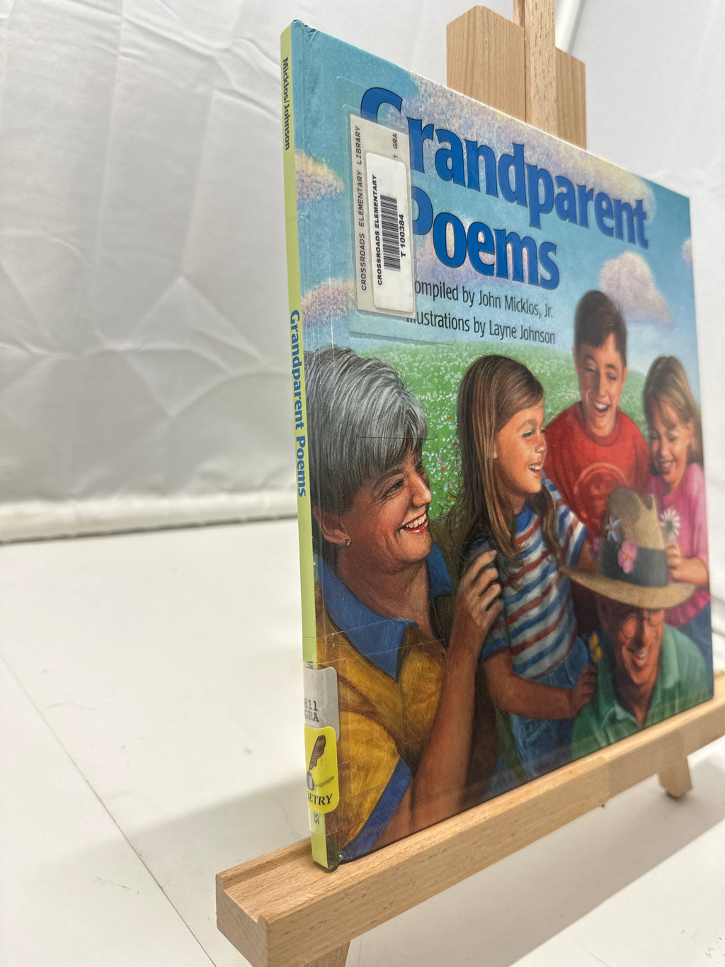 Grandparent poems by John Micklos Jr. Hardcover Juvenile poetry.