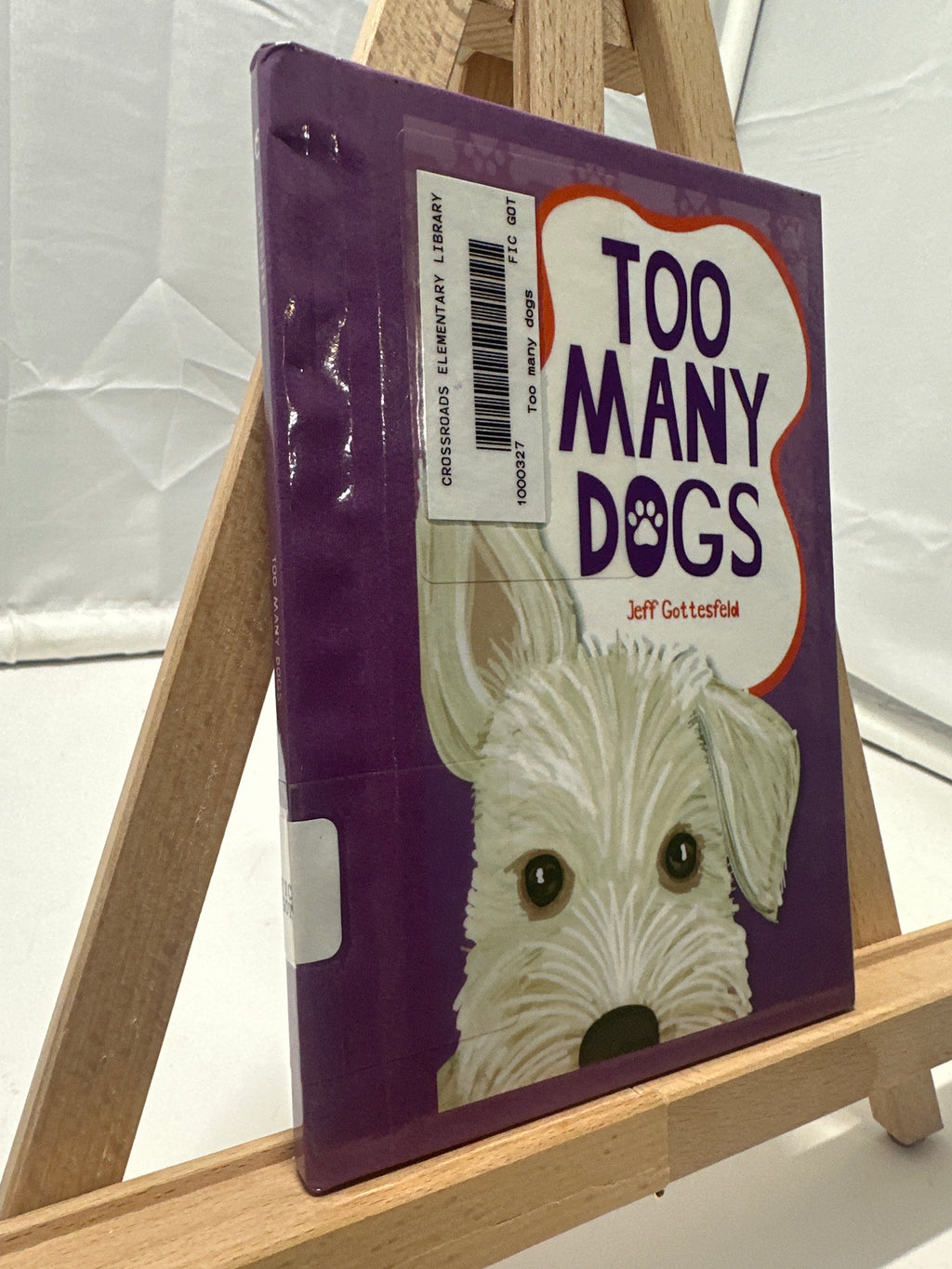 Too Many Dogs by Jeff Gottesfeld Hardcover