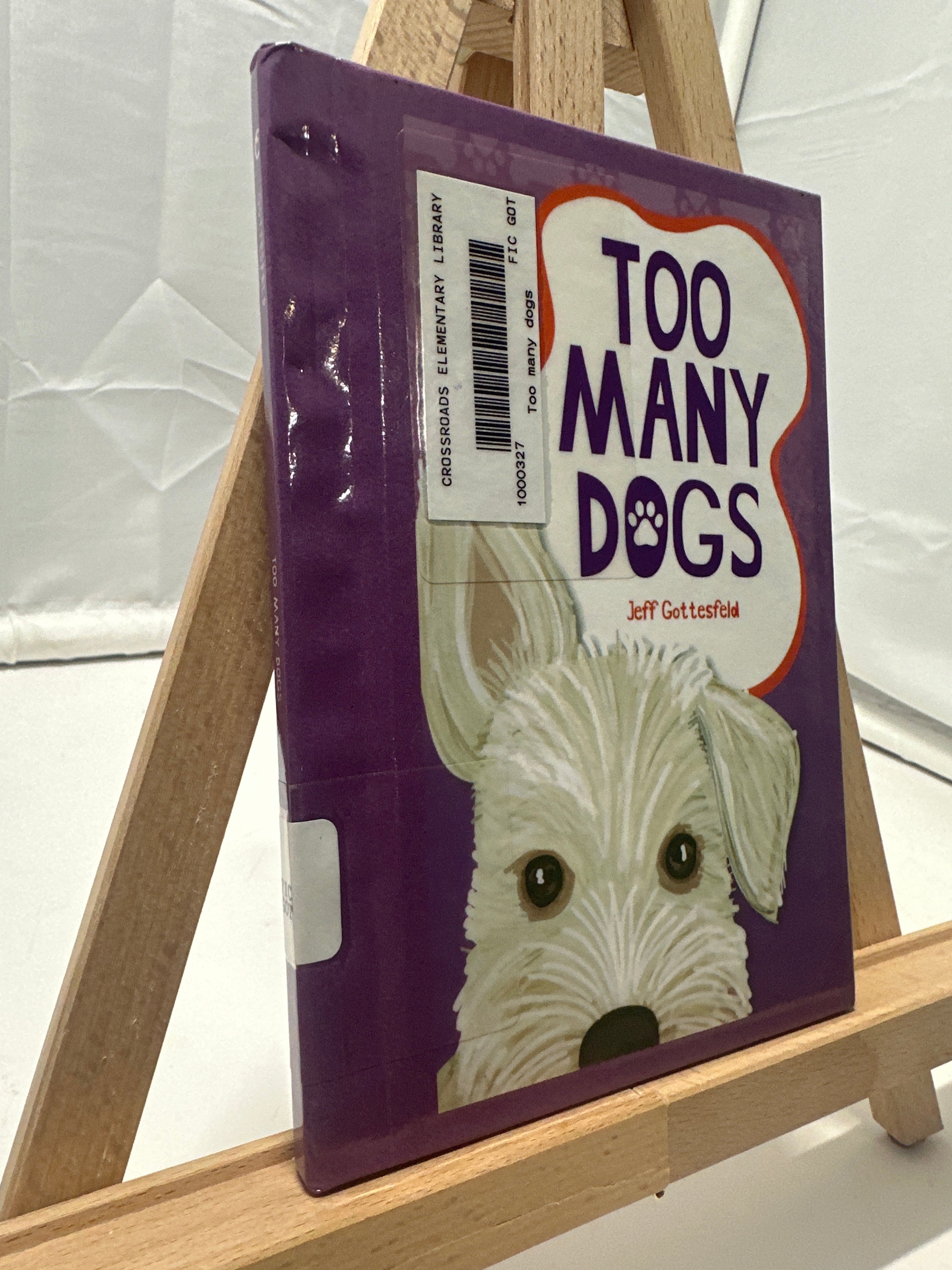 Too Many Dogs by Jeff Gottesfeld Hardcover