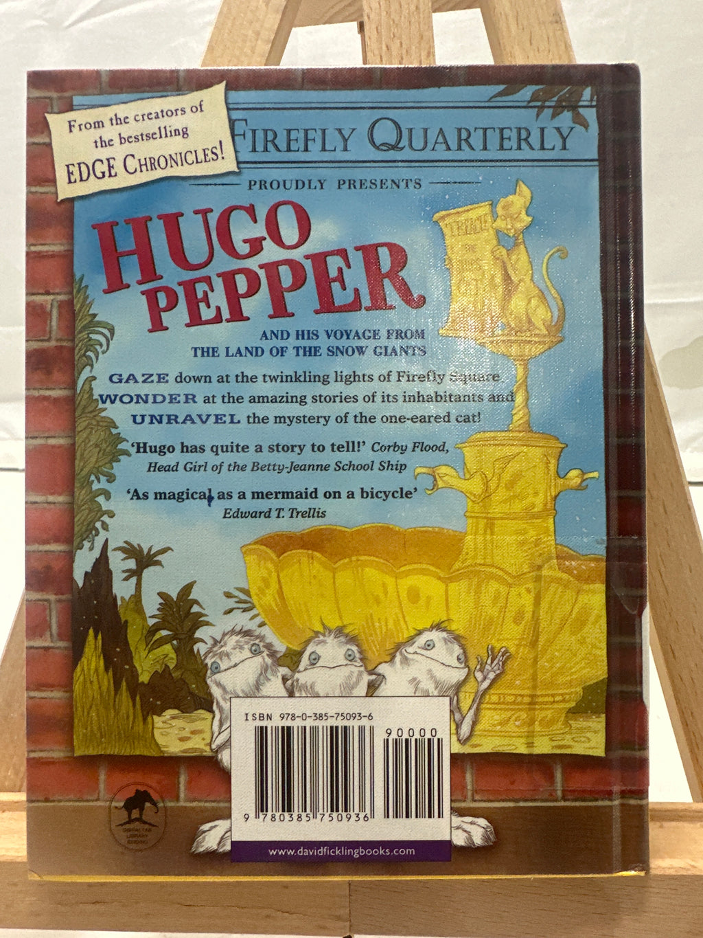 Hugo Pepper by Paul Stewart Hardcover