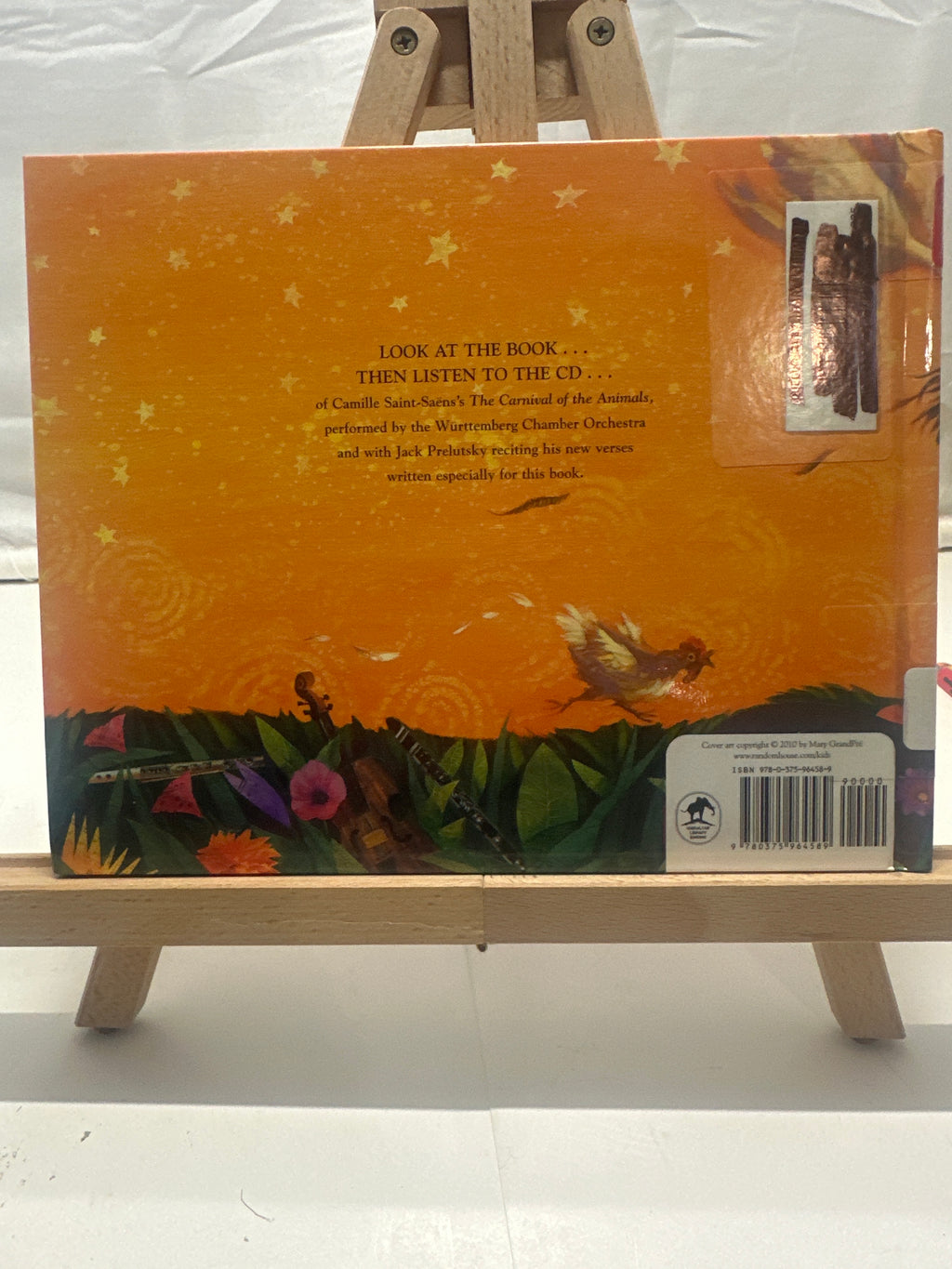 The carnival of the animals by Camille Saint-Saëns by Jack Prelutsky Hardcover J