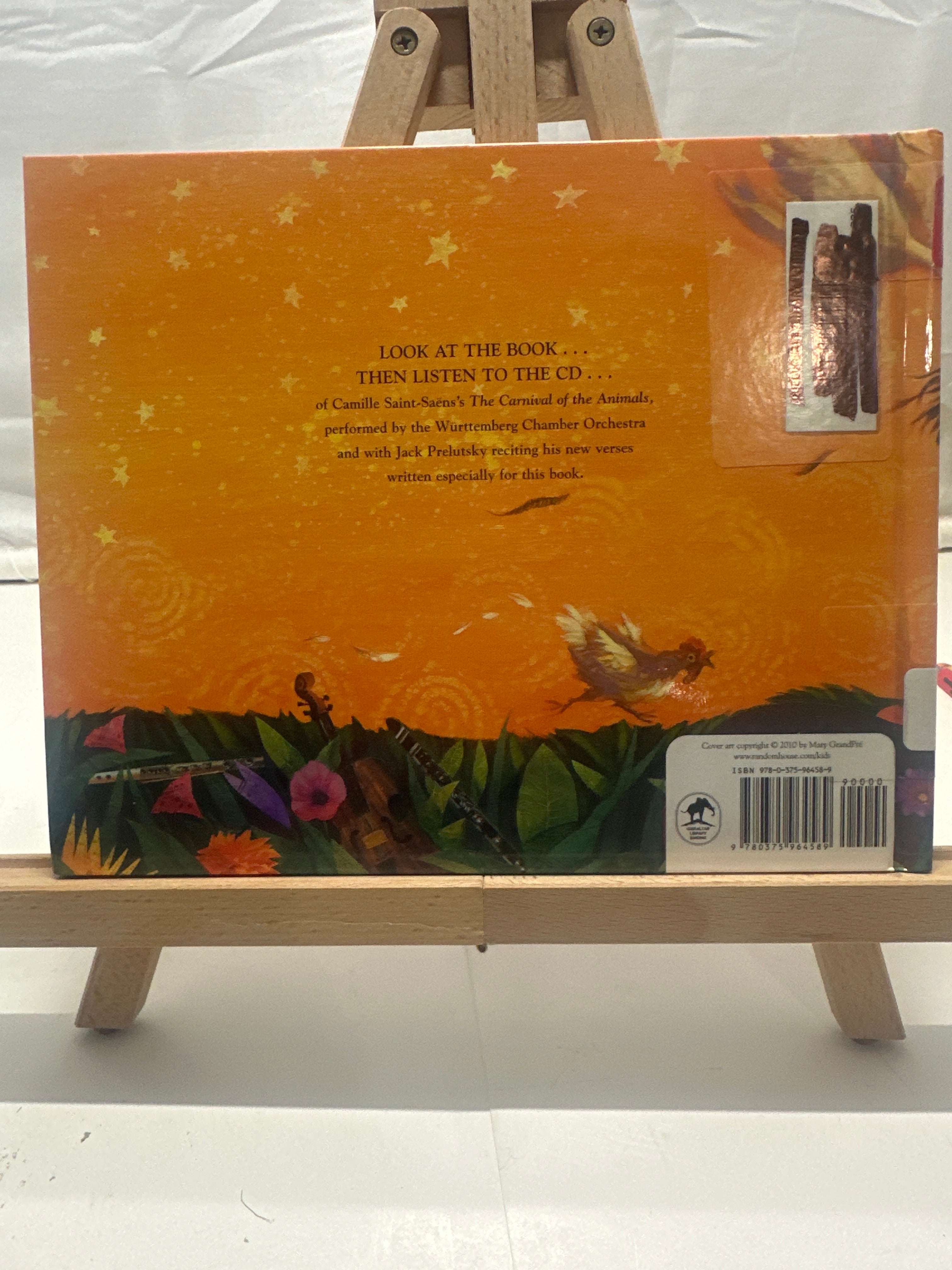 The carnival of the animals by Camille Saint-Saëns by Jack Prelutsky Hardcover J