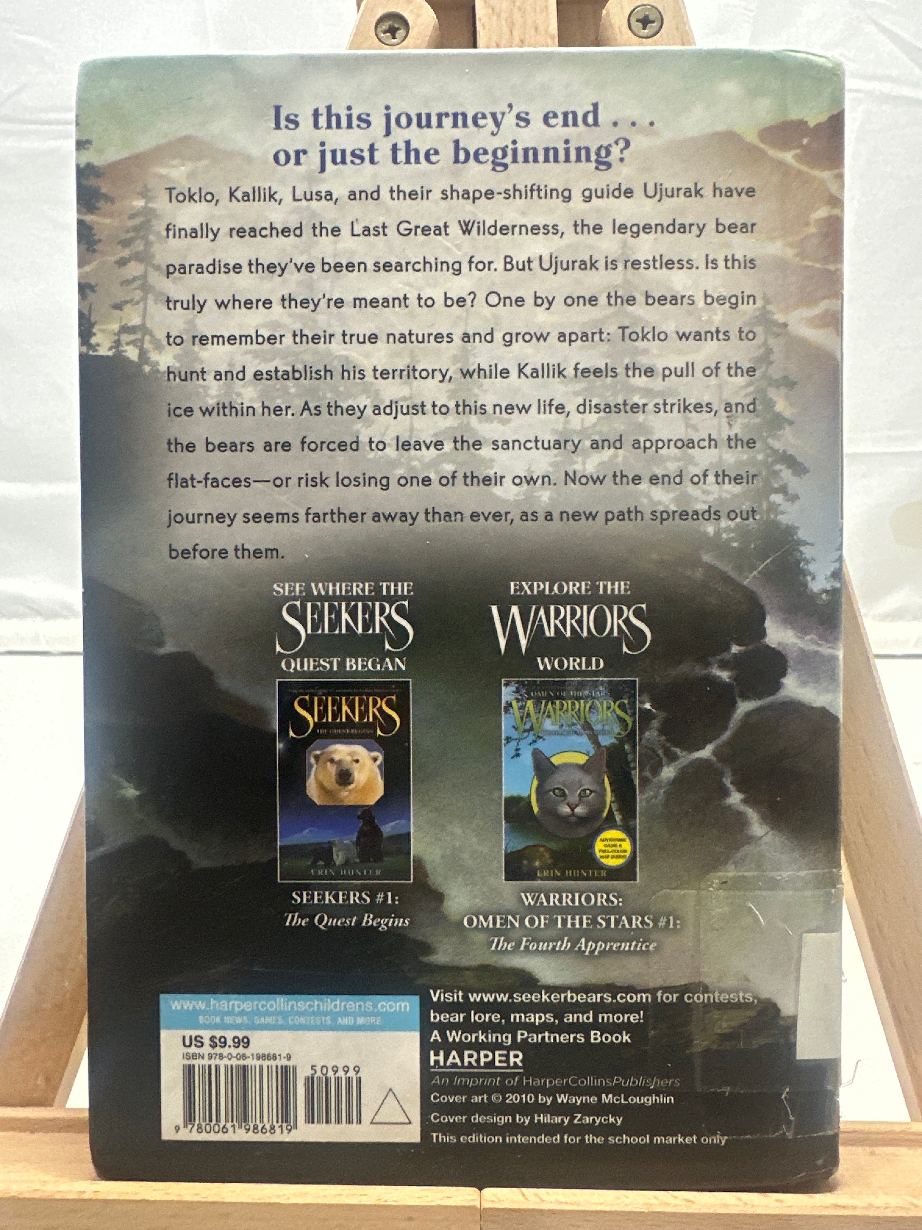 The Last Wilderness by Erin Hunter Hardcover