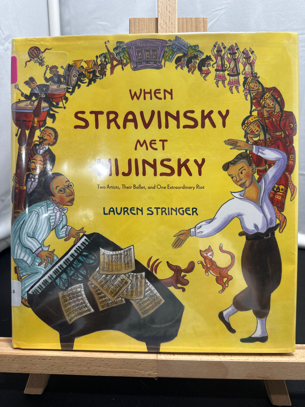 When Stravinsky met Nijinsky by Lauren Stringer Hardcover