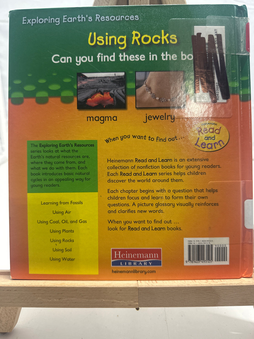 Using Rocks by Sharon Katz Cooper Hardcover