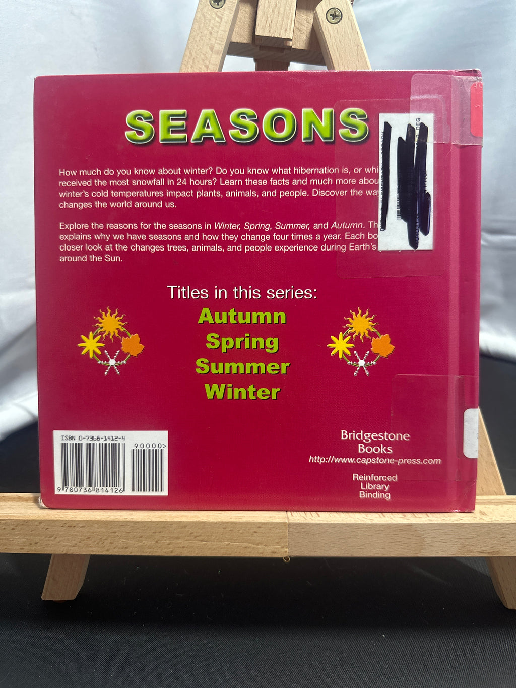 Winter (Bridgestone Science Library) by Terri DeGezelle Hardcover