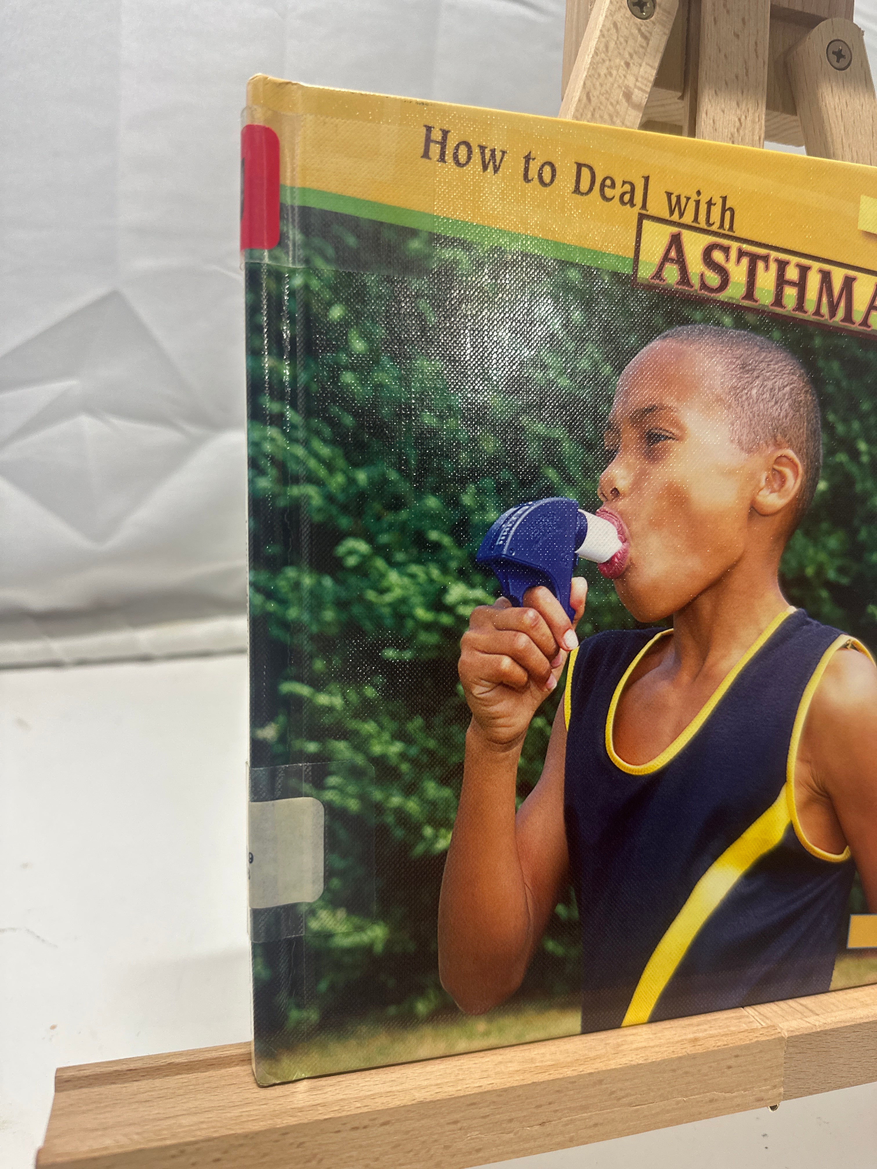 How to deal with asthma by Lynette Robbins Hardcover Children's Book