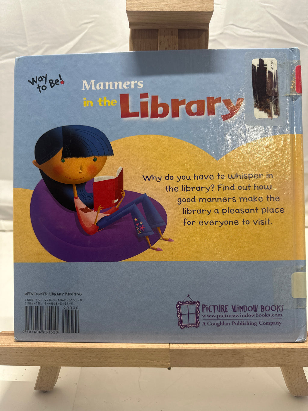 Manners in the Library (Way to Be) (Way to Be) by Carrie Finn Hardcover
