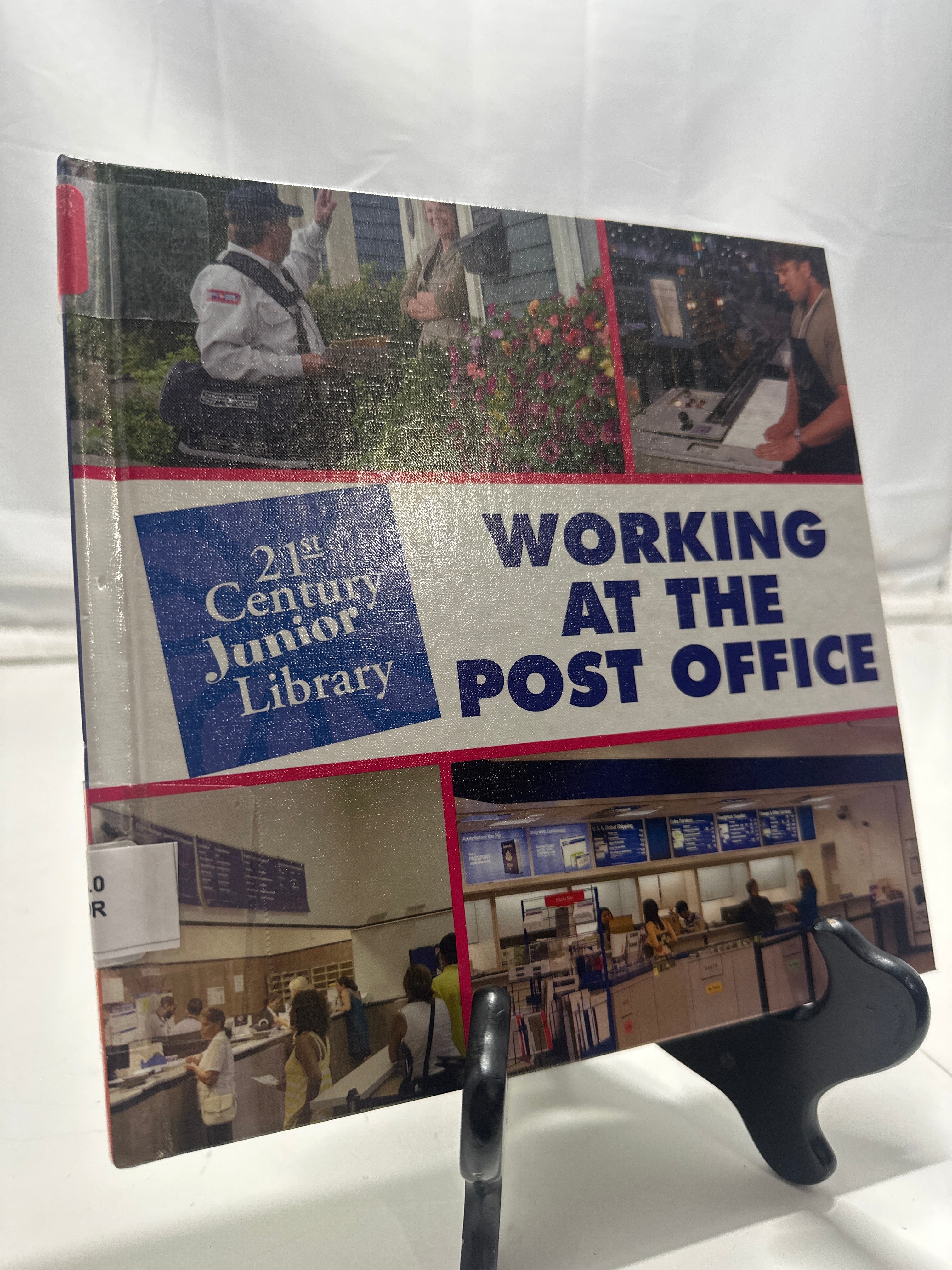 Working at the post office by Katie Marsico Hardcover Children's Book
