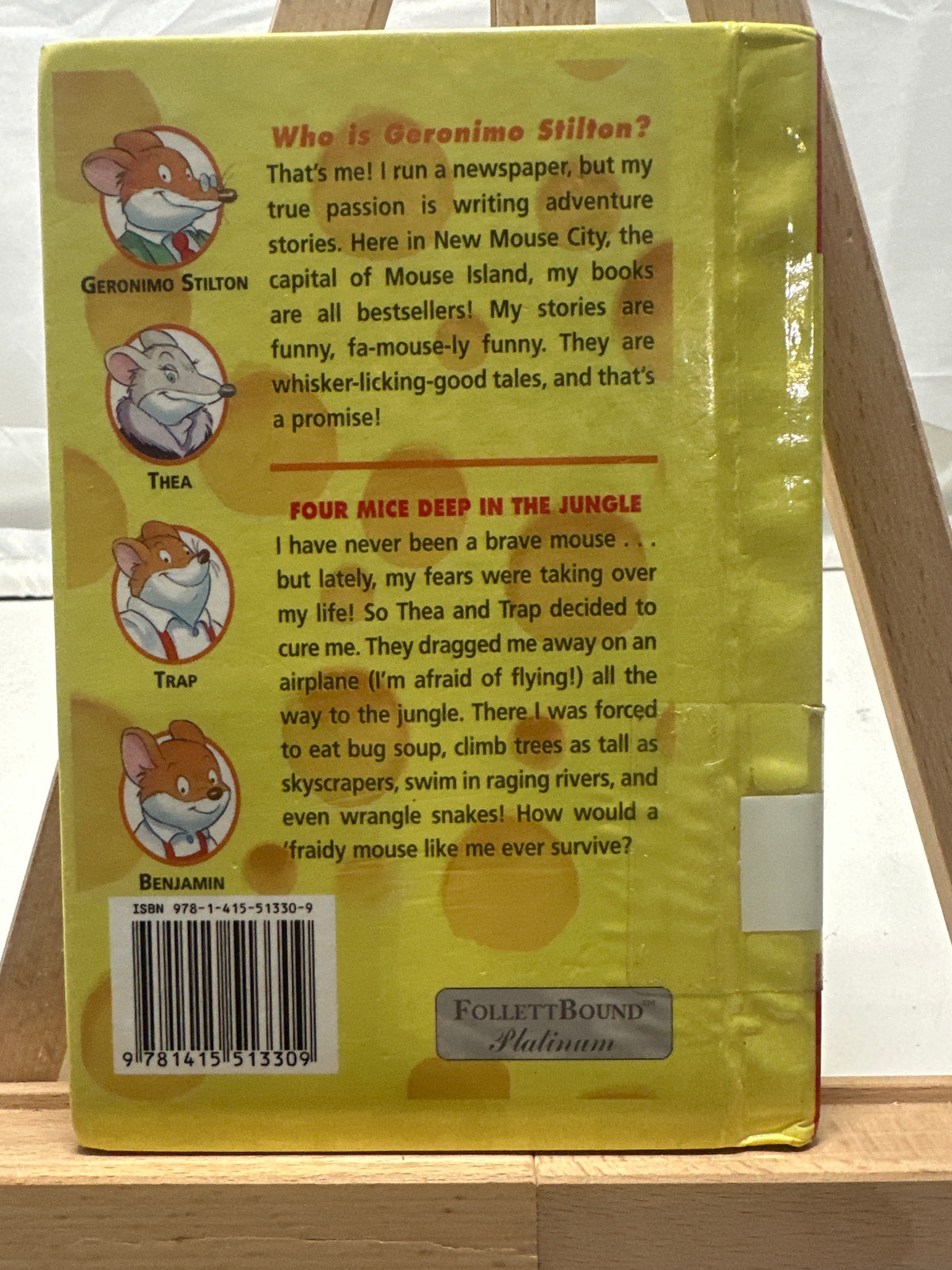 Four Mice Deep in the Jungle by Scholastic Inc Hardcover