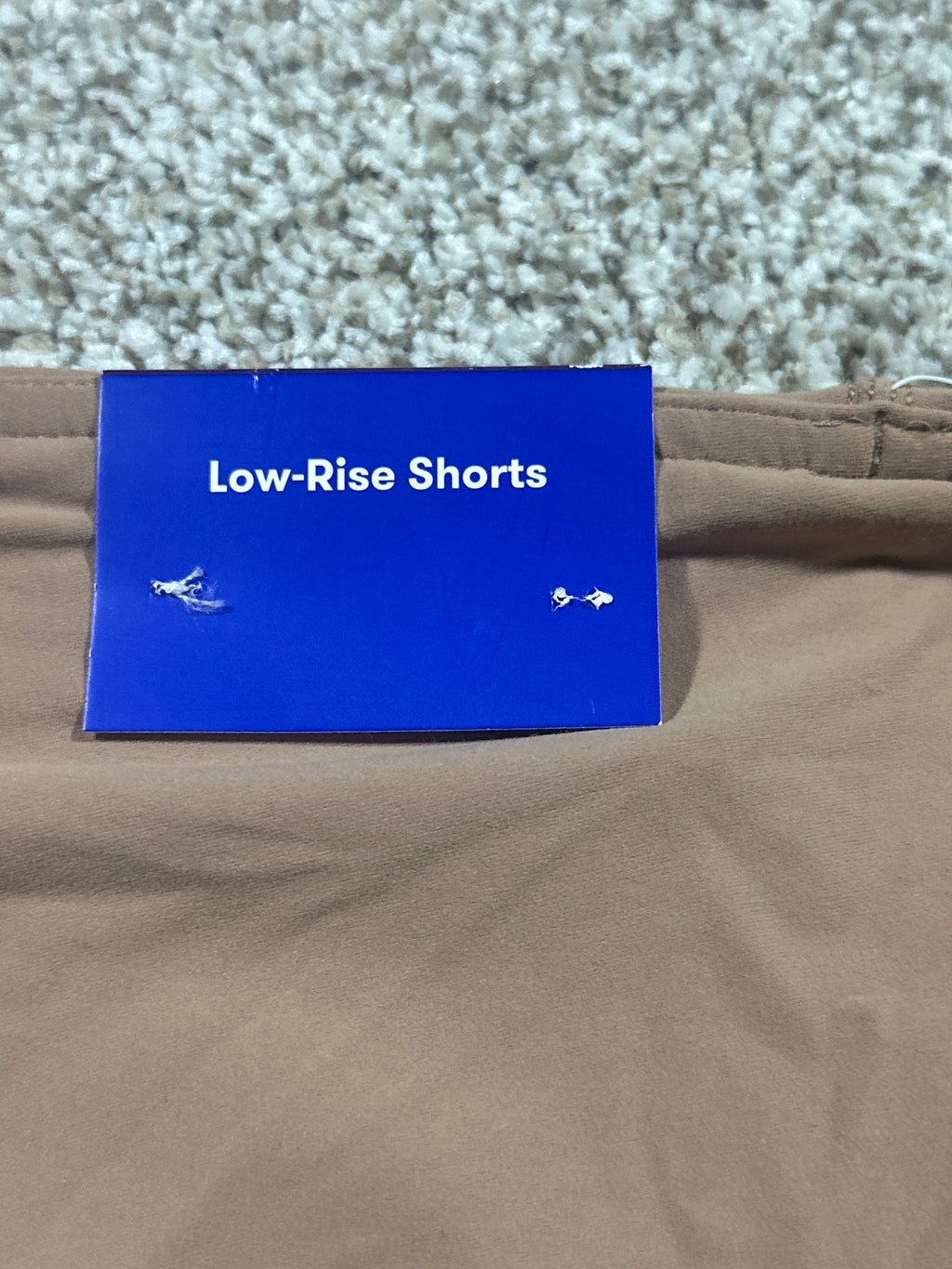 JoyLab Women's Light Brown Foldover Waistband Bike Shorts XL - photo 4