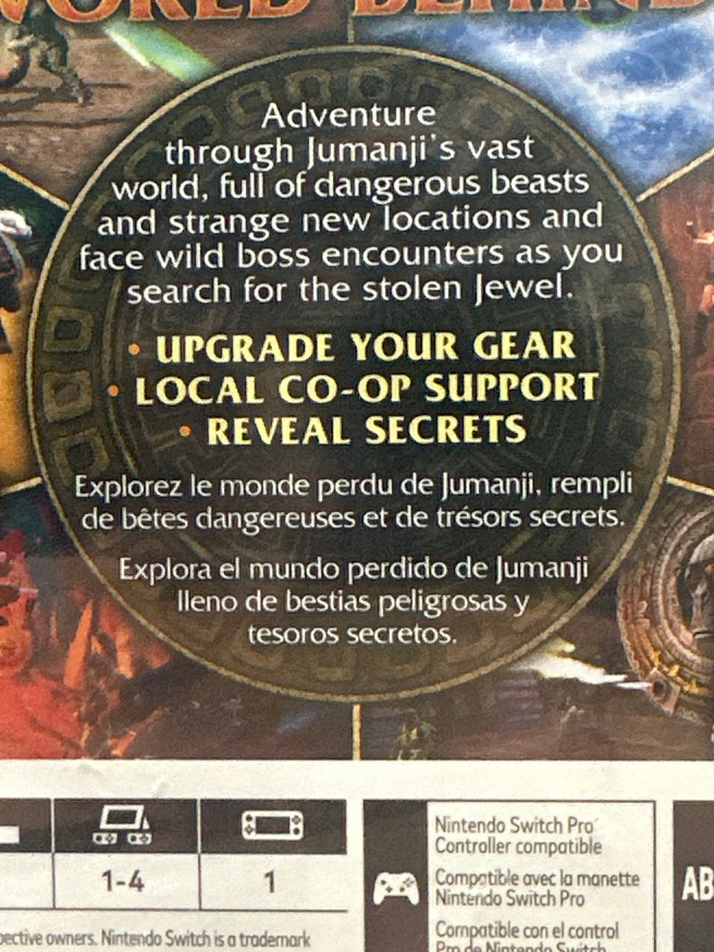 Jumanji Wild Adventures Nintendo Switch product photo 5